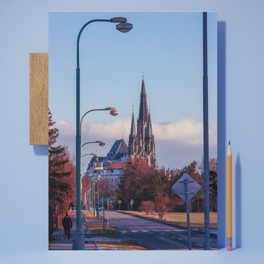 pohlednice Ke svatému Václavu (Olomouc-Lazce)