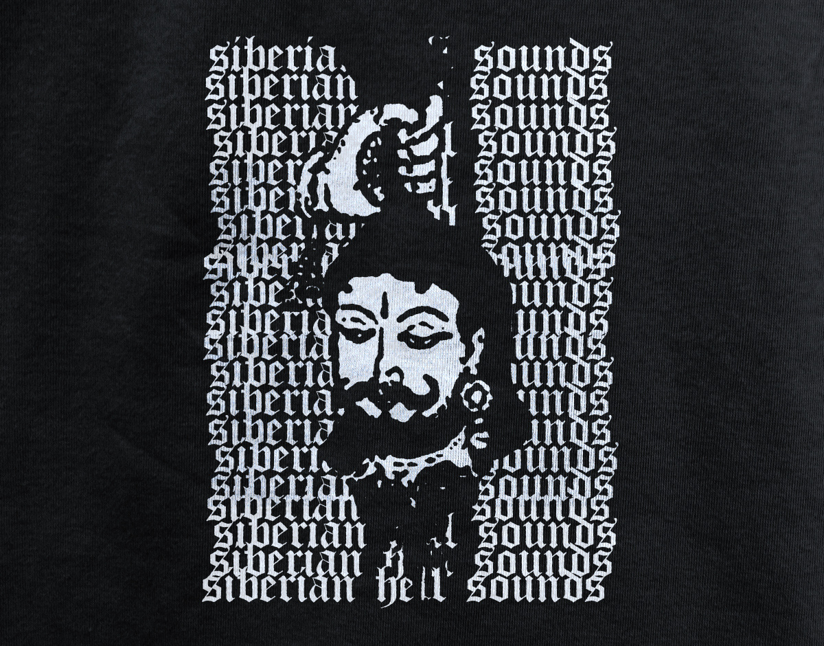 Siberian Hell Sounds Headless tee design