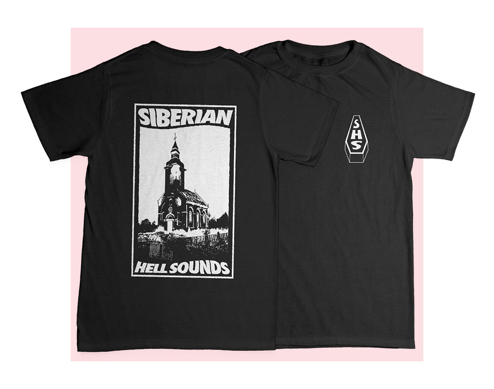 Siberian Hell Sounds Church Tee design