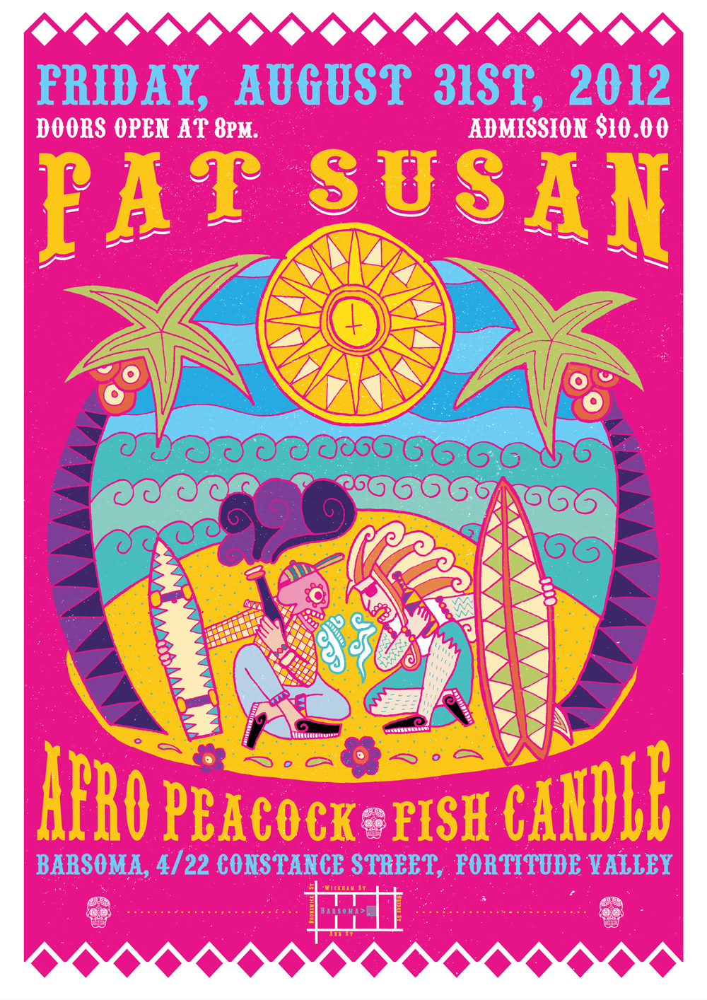 Fat Susan Mayan bros Poster