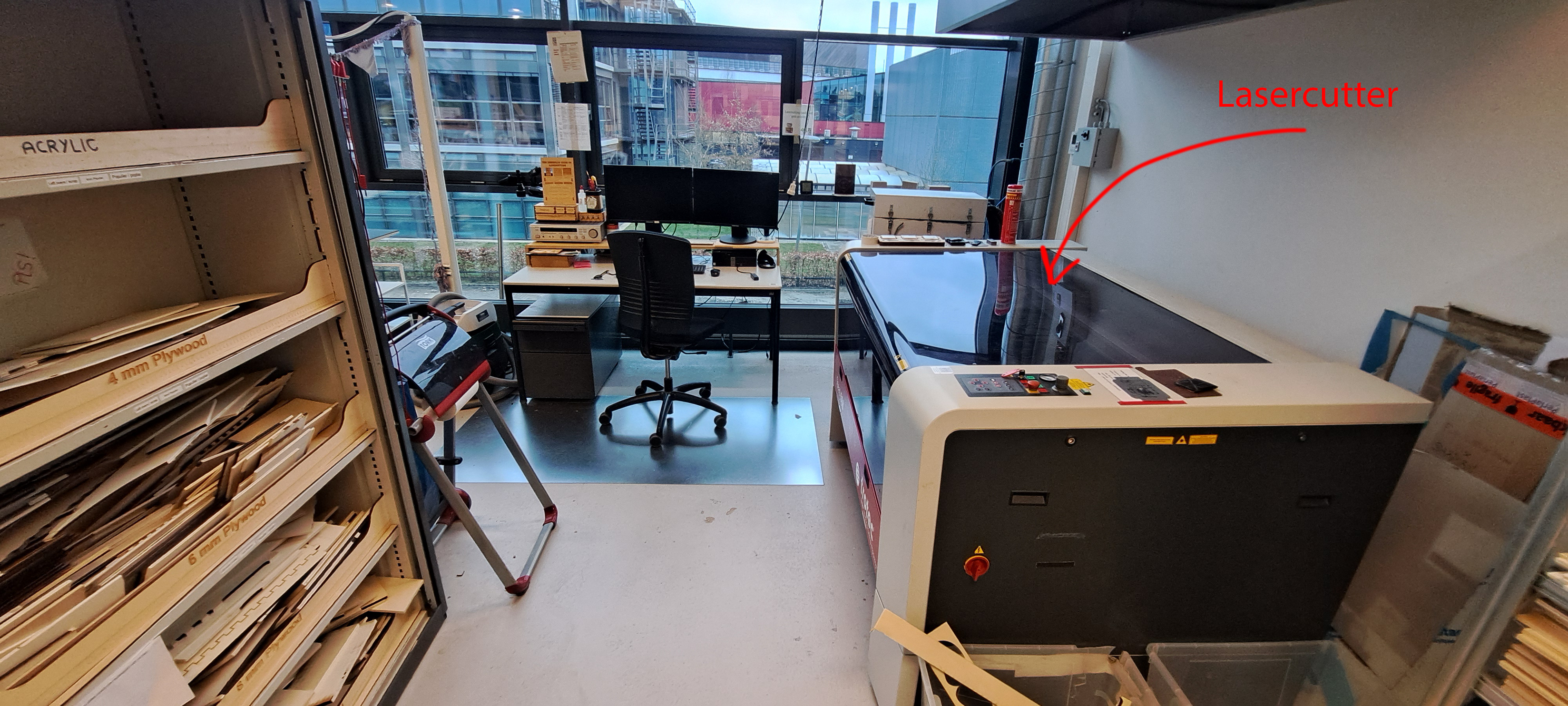 The lasercutter