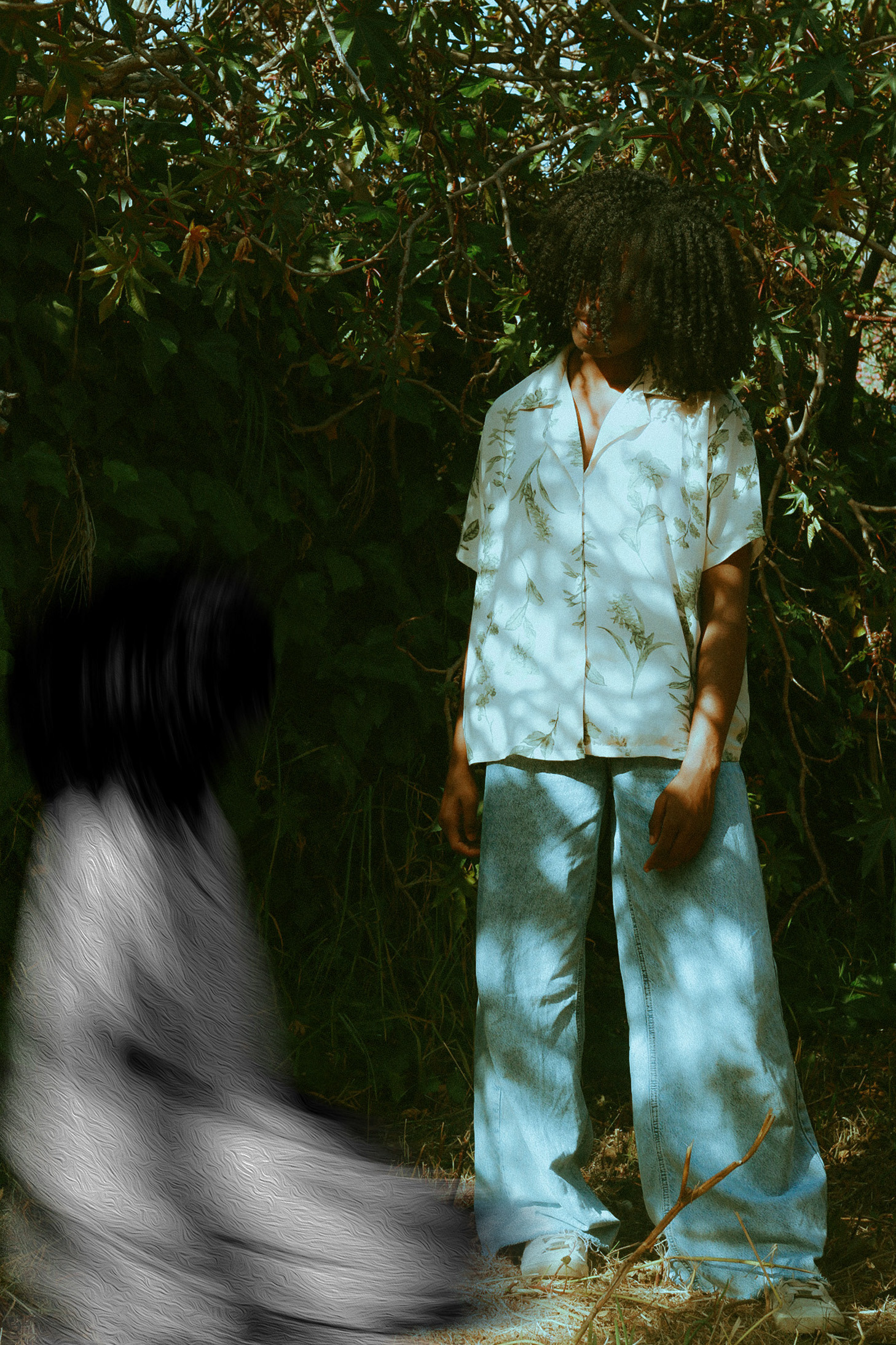 Black & White Blurred Version 