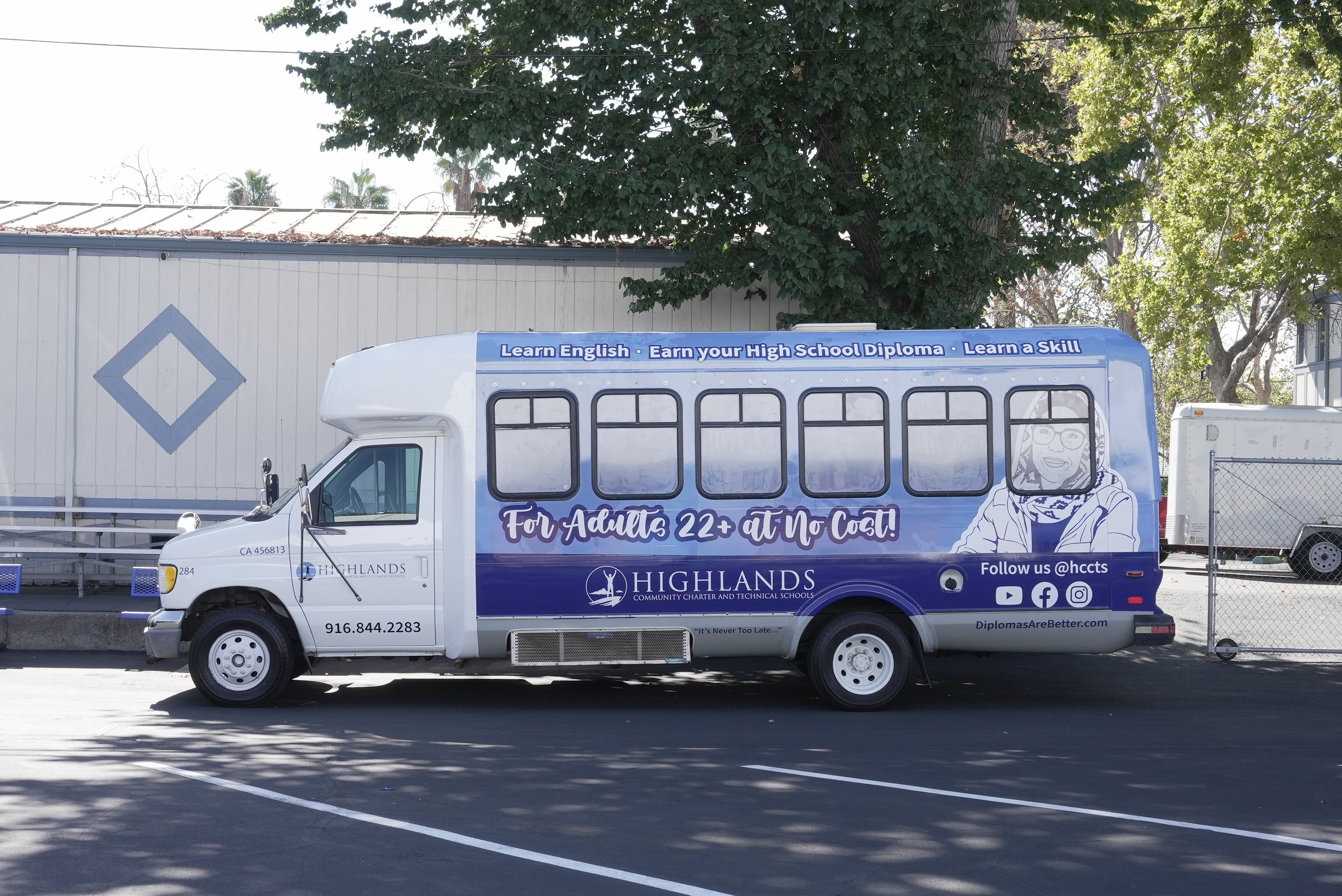 Highlands Charter Bus Wrap, 2023