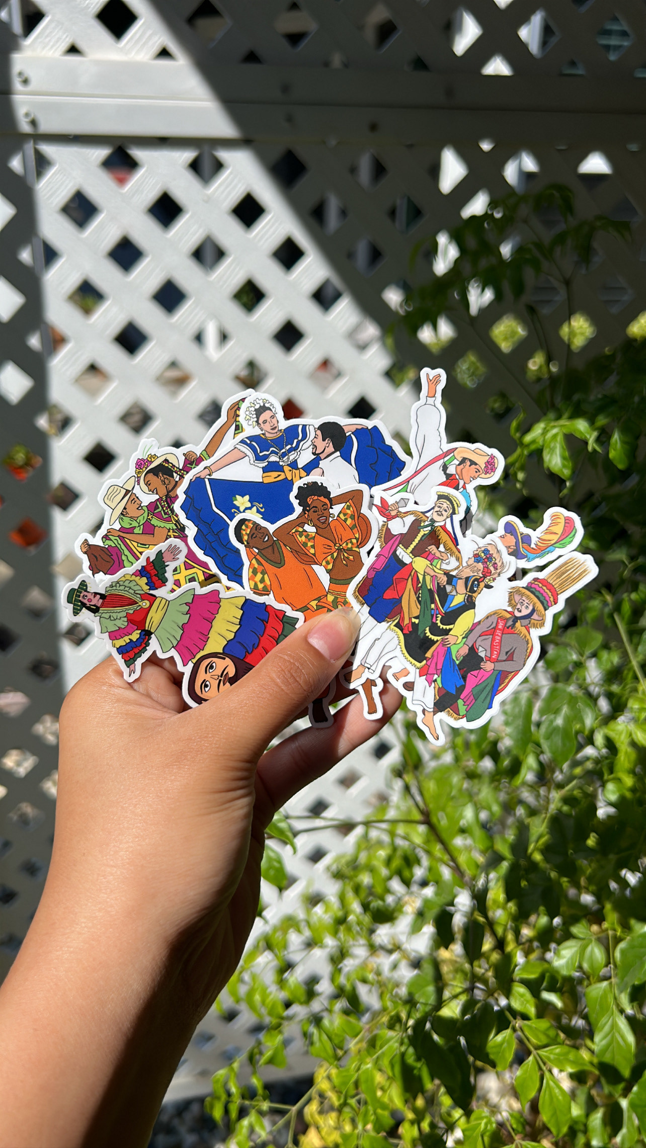Nicaraguan Folklore Stickers, 2023