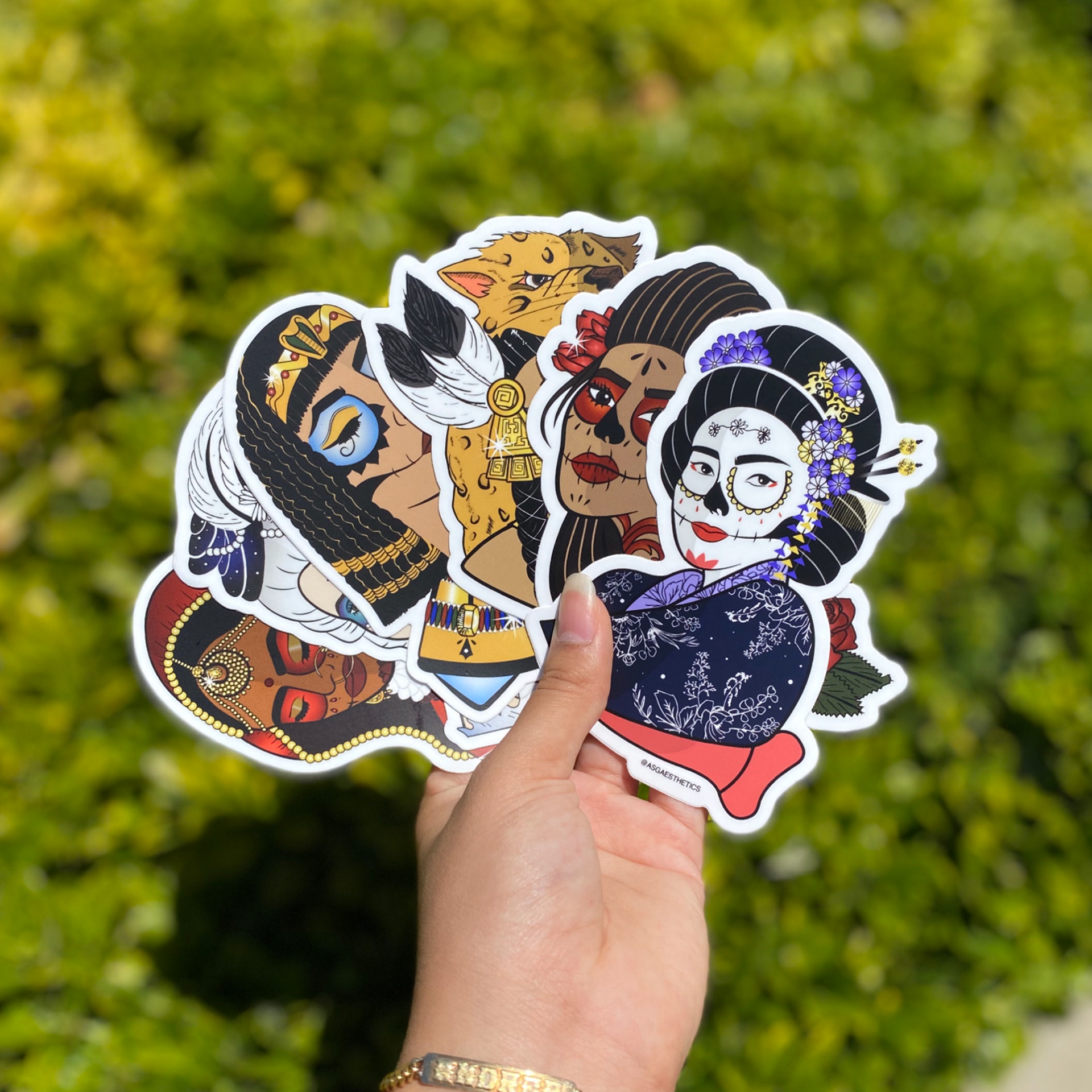 Catrina Sticker Design