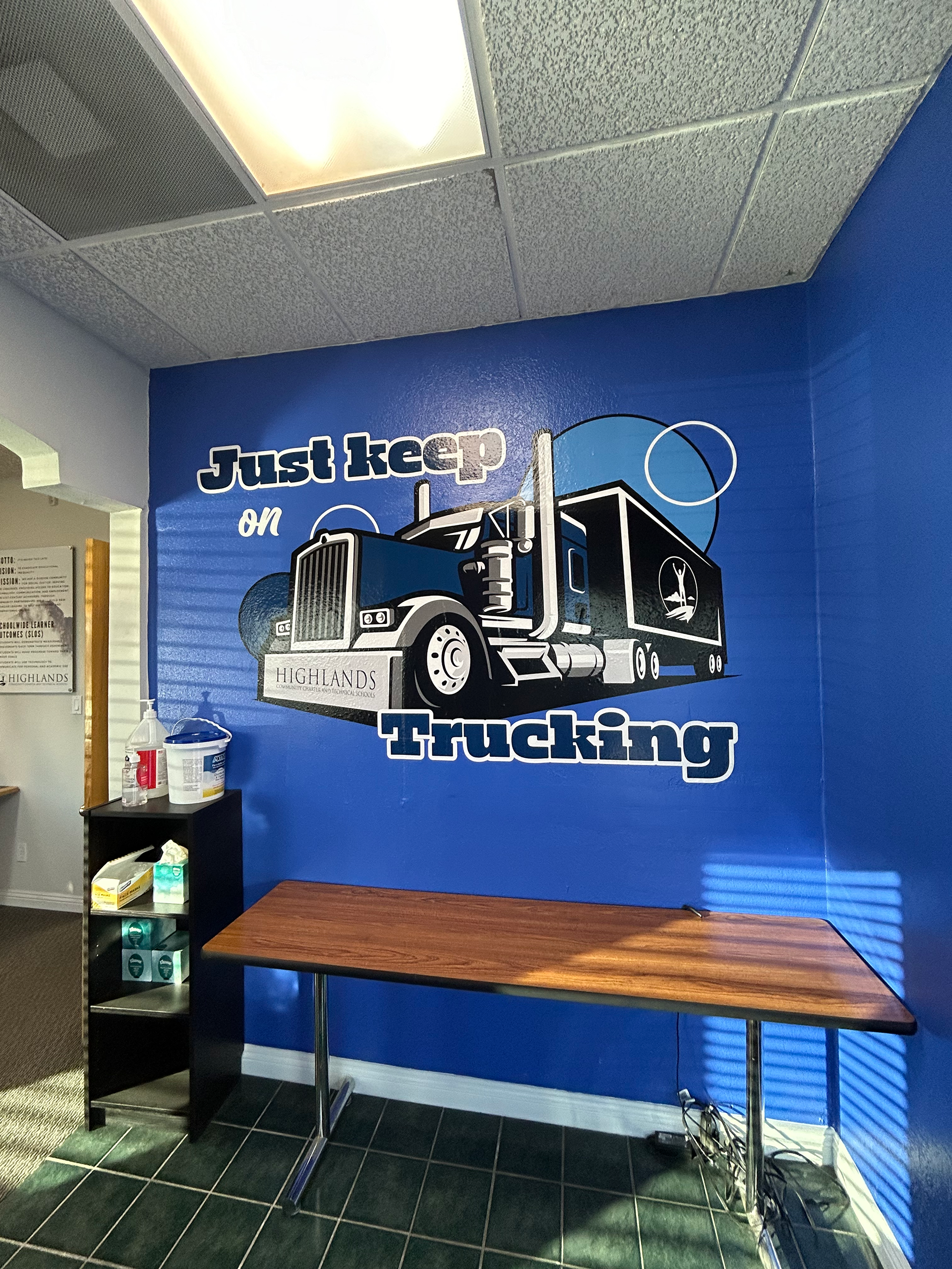 Truck Driving Decal, 2024