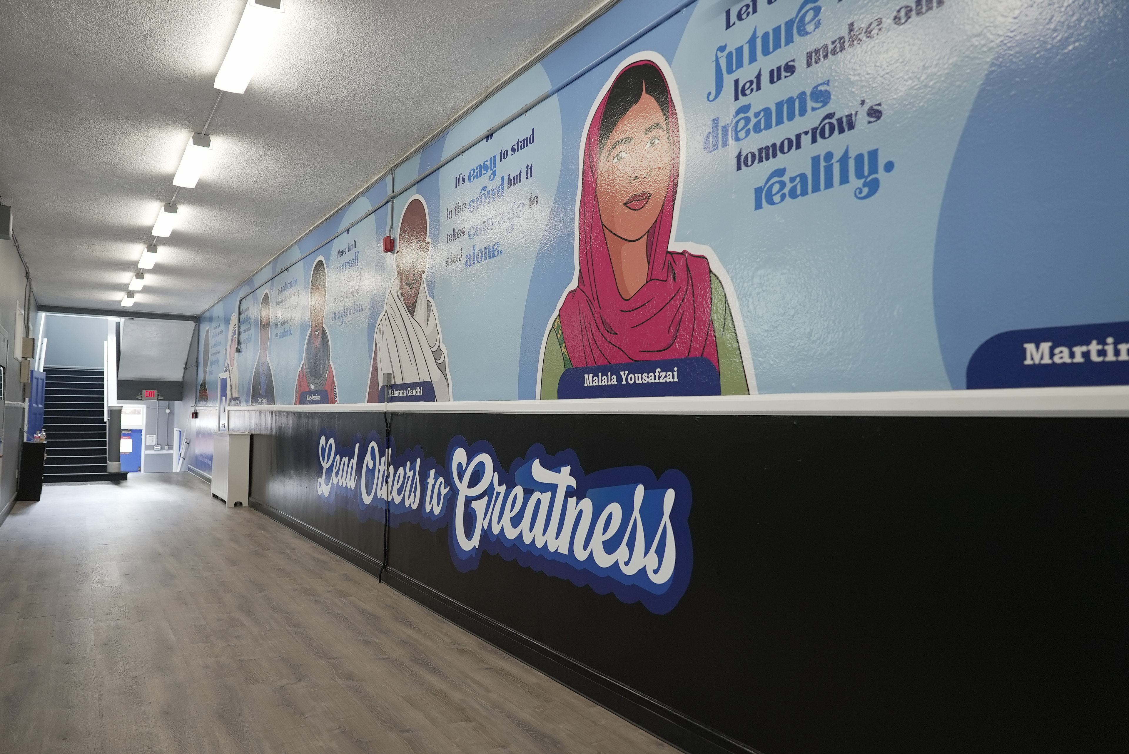 Lead Others to Greatness Mural, 2023