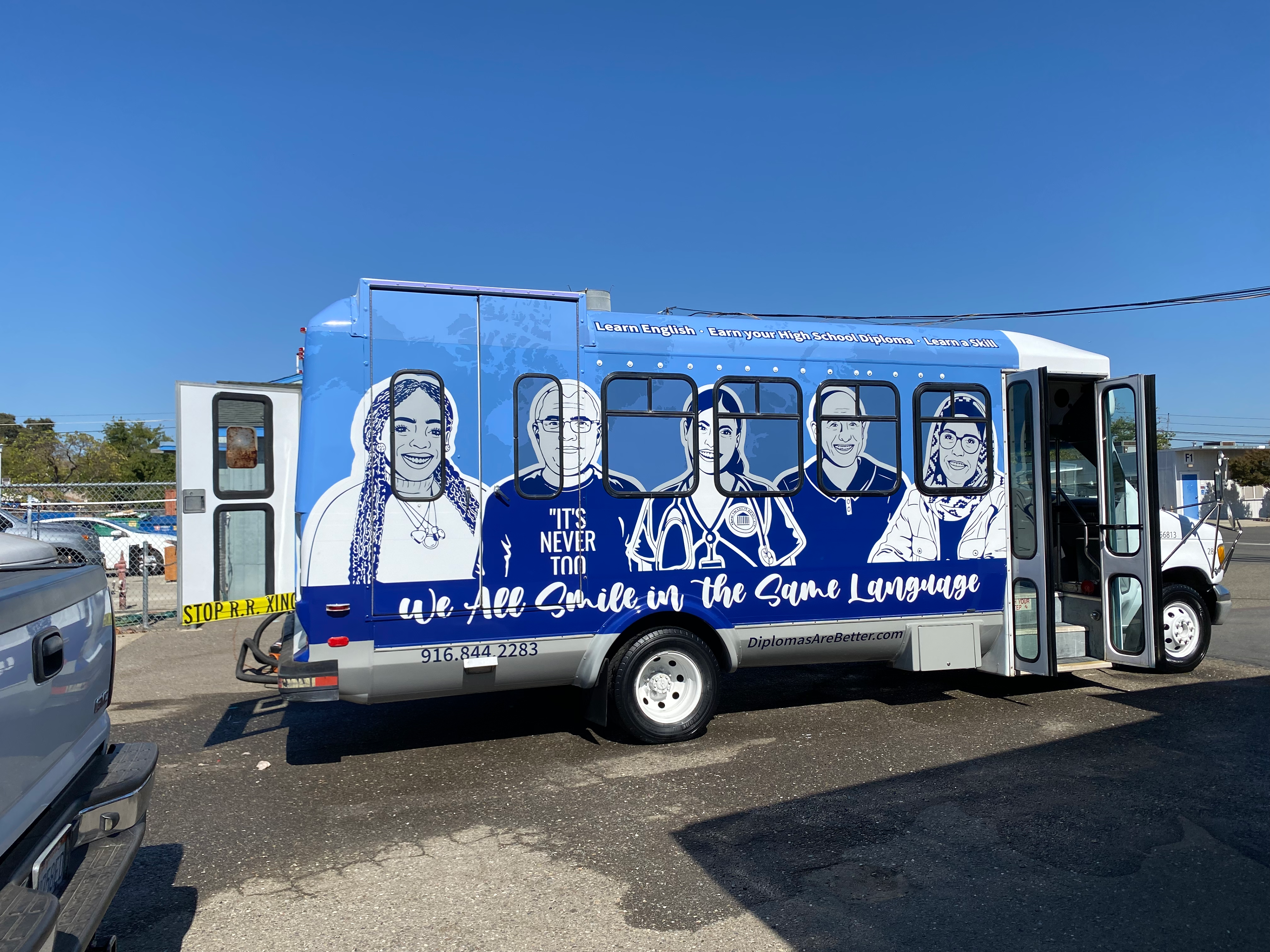 Highlands Charter Bus Wrap, 2023