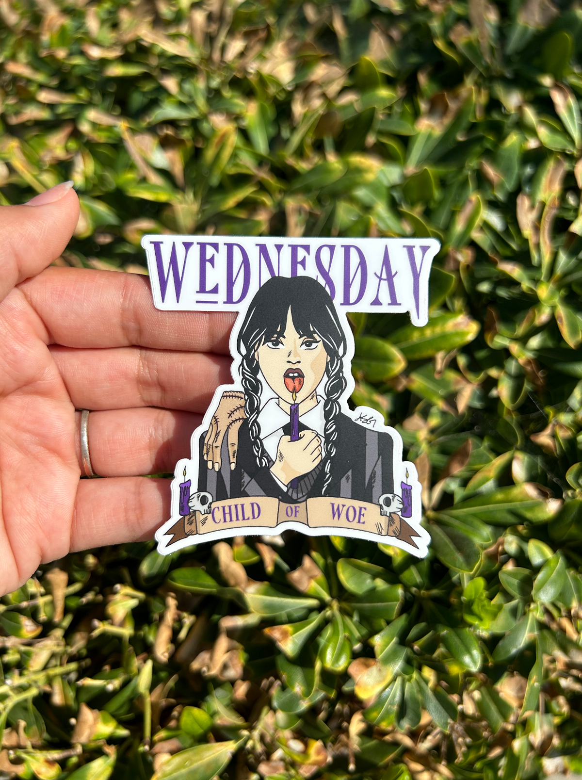 Wednesday Sticker, 2024