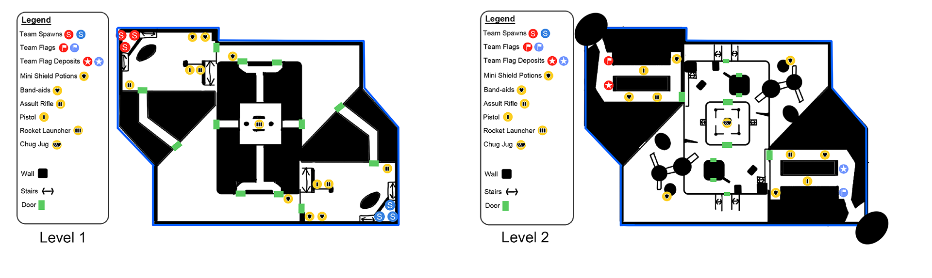 Edges (Boundaries of the map)