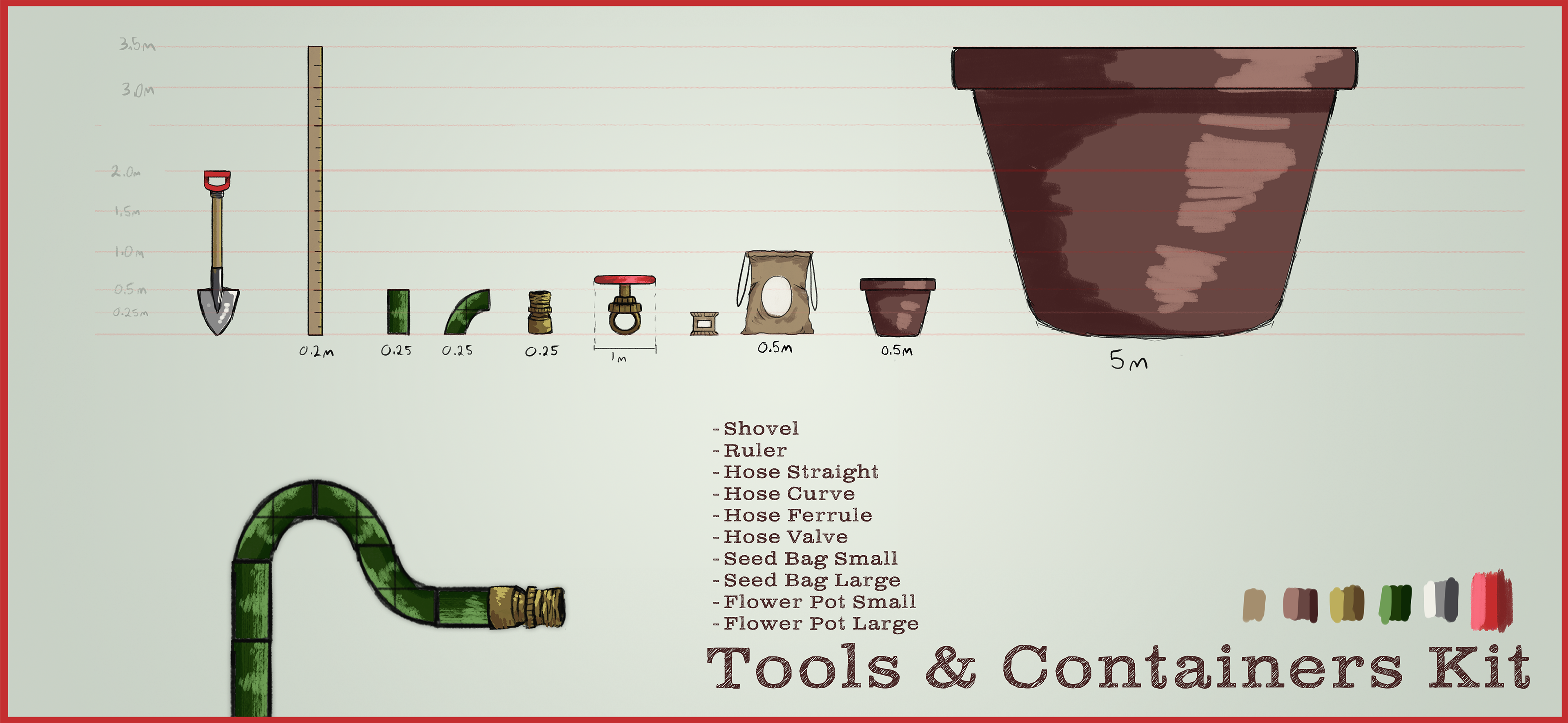 Tools & Containers Kit Concept