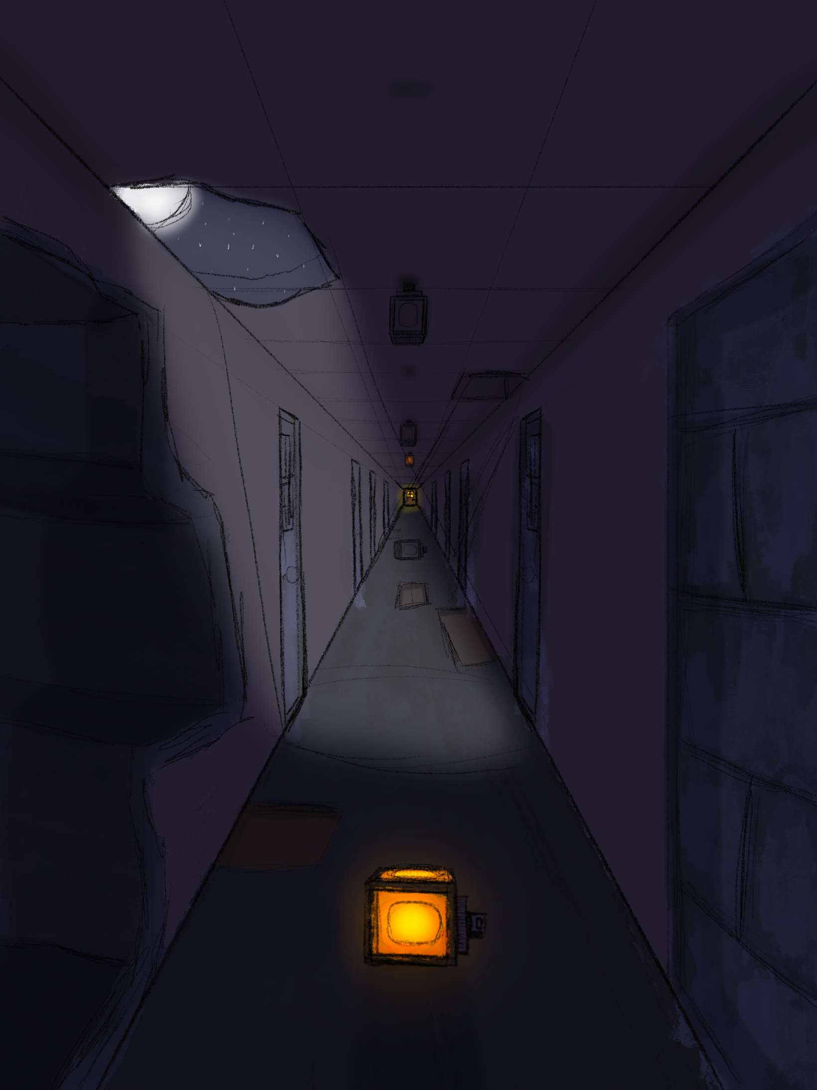 Hallway Broken