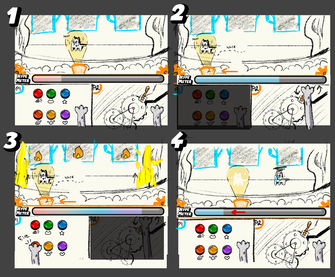 Cooperative Stage Crew Concept