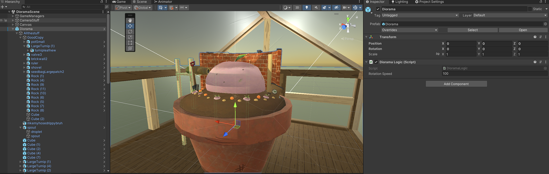 All Models Imported Into Unity Engine