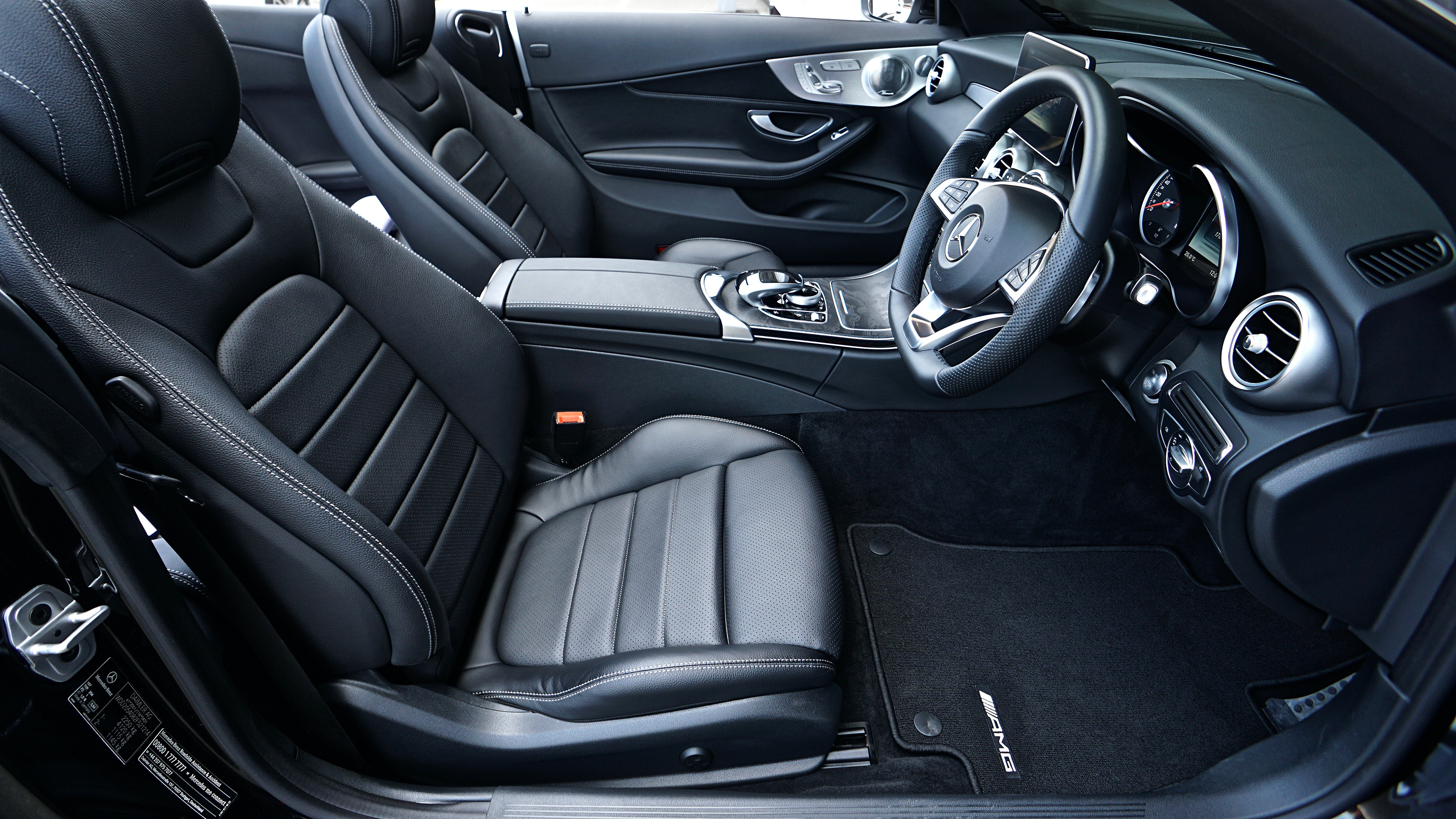 Mercedes Benz interior fully detailed