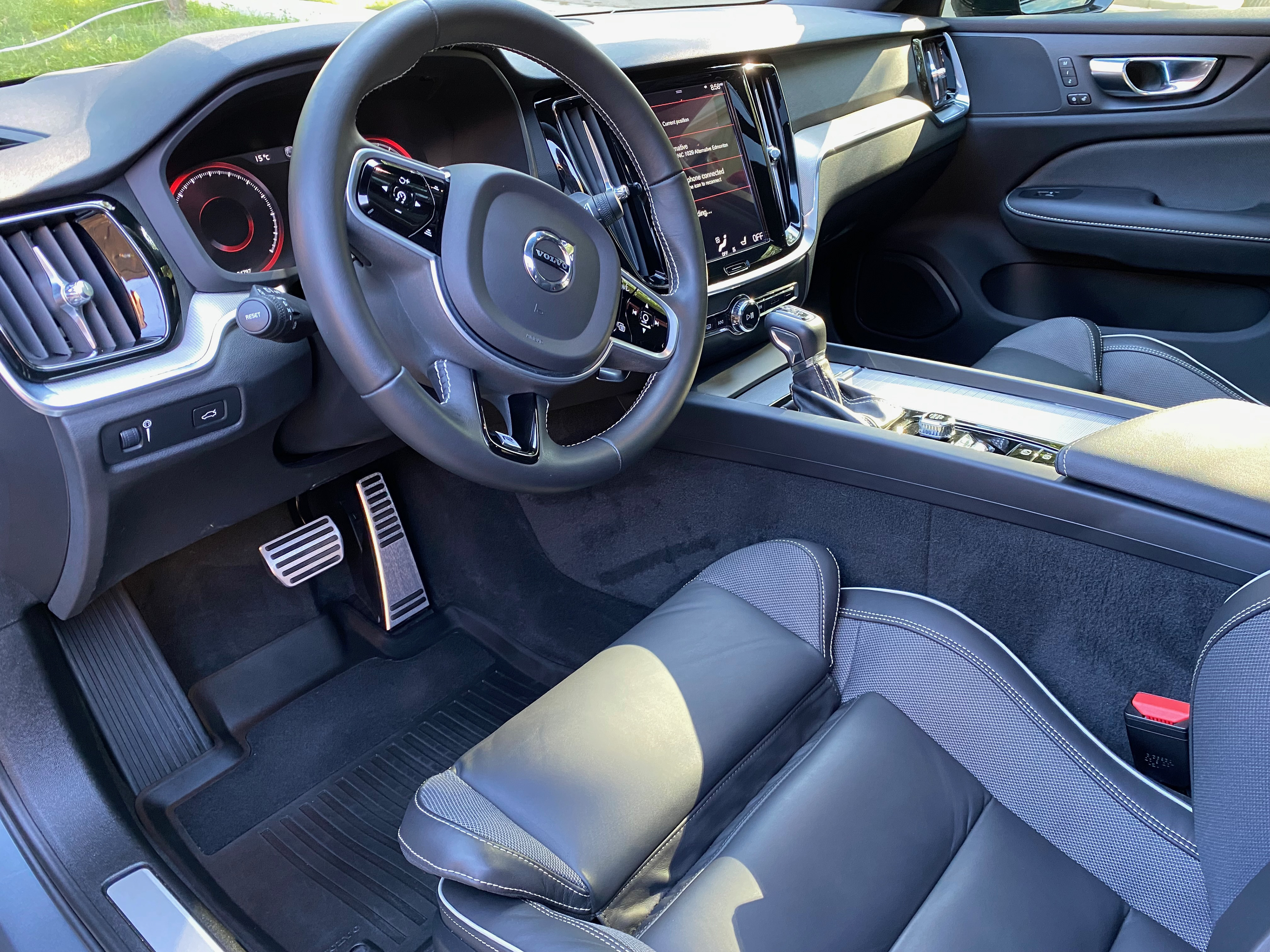 Volvo S60 interior after
