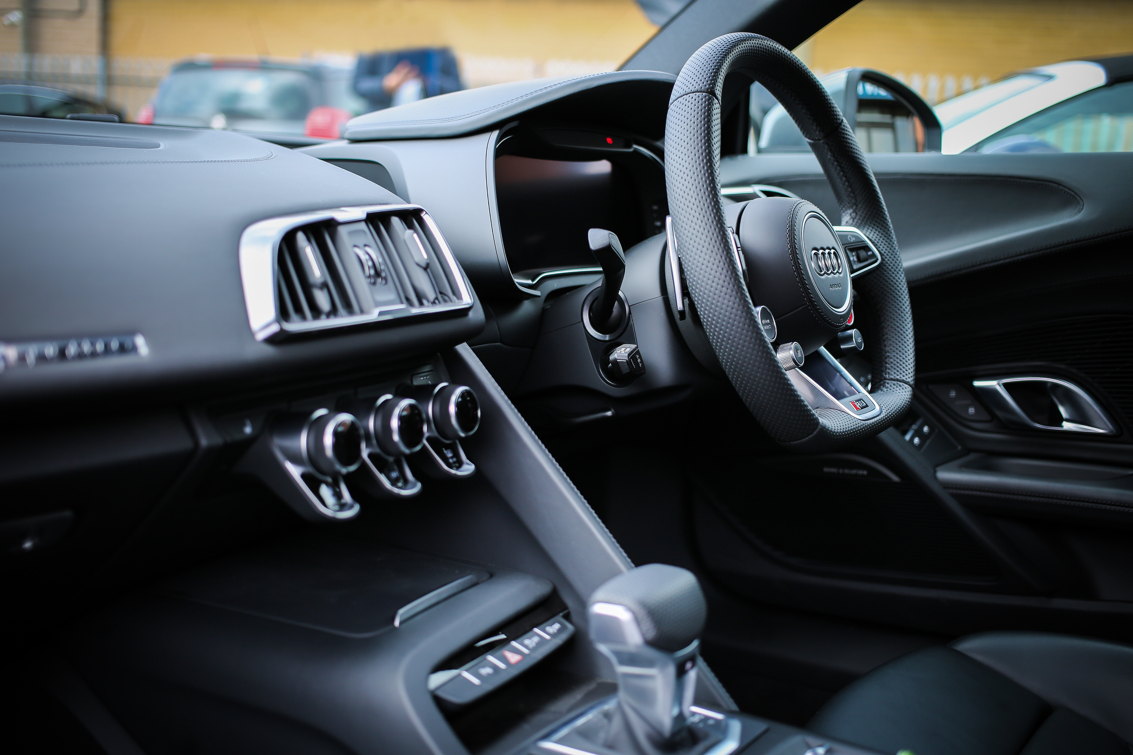 Audi interior fully detailed