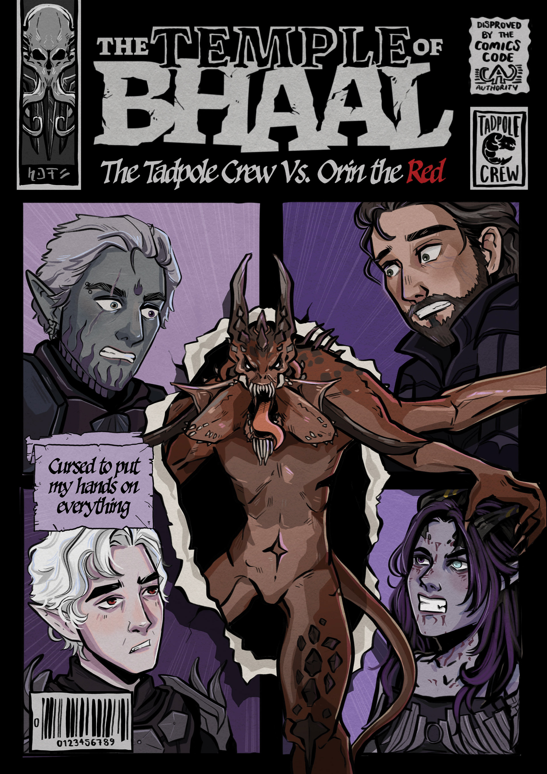 Baldur's Gate 3 Comic