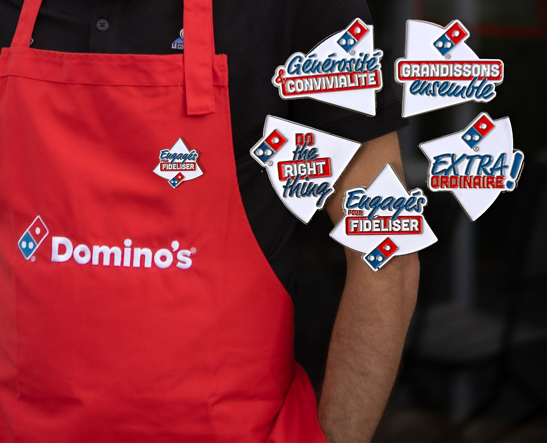 Domino's Pizza - Pin's collector - reconnaissance employés