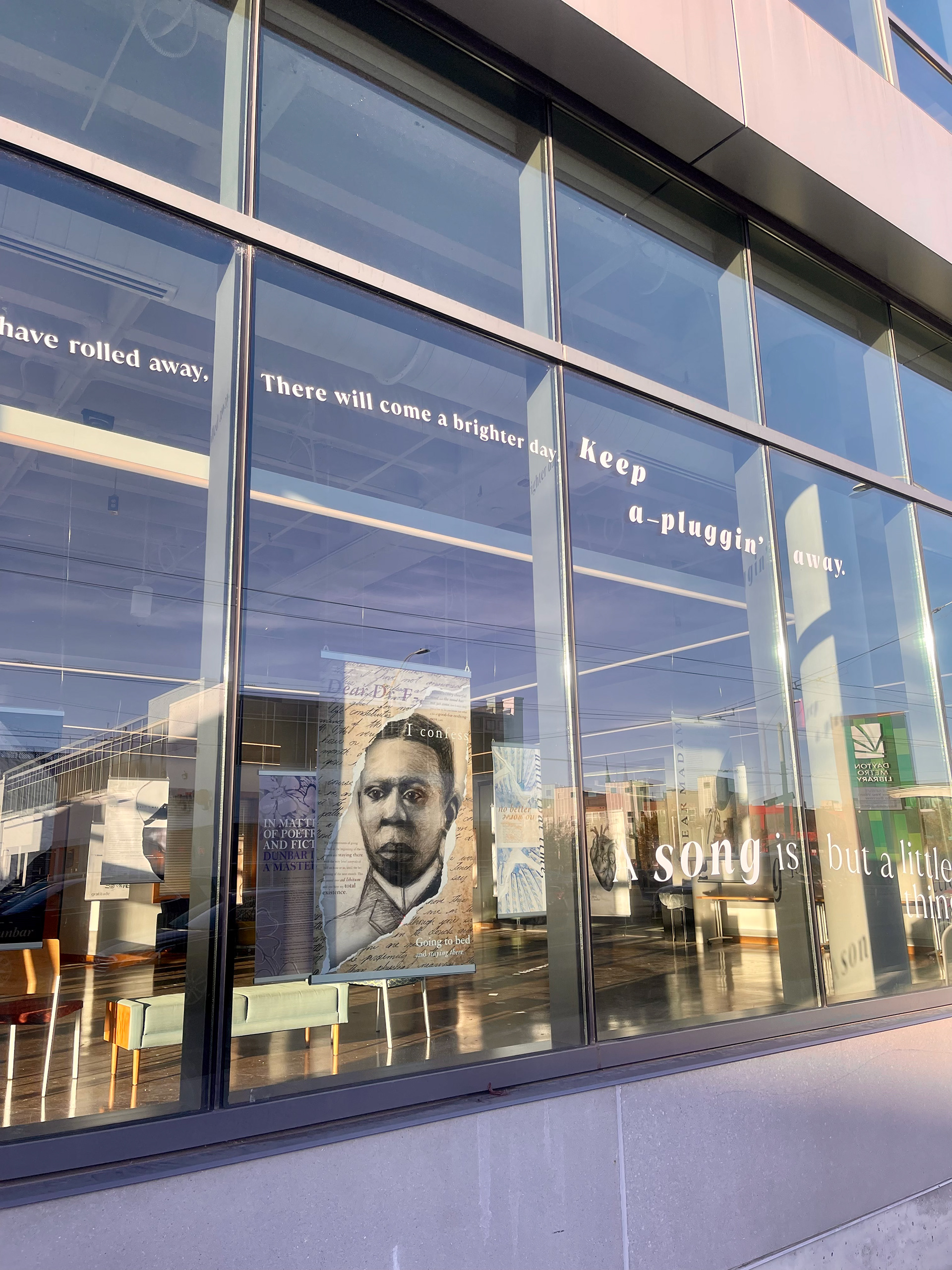 Dayton Metro Library Window