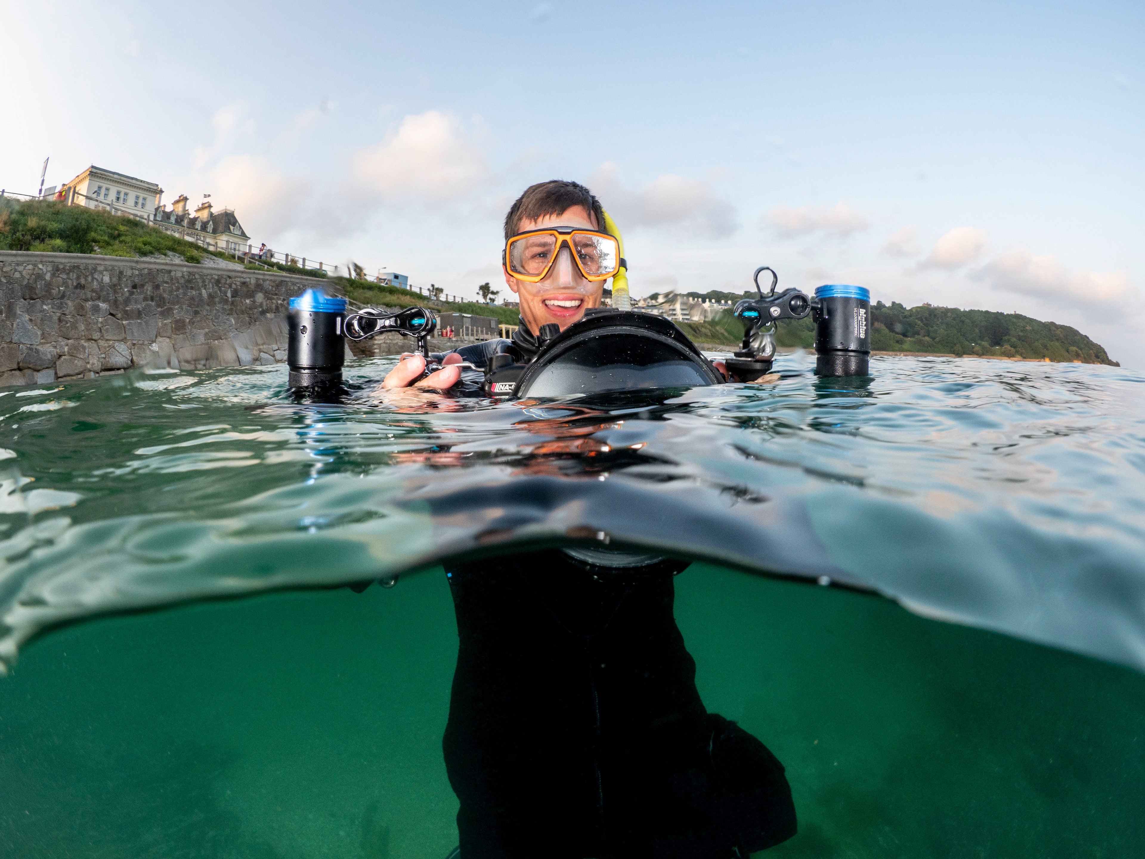 Snorkeller with Camera