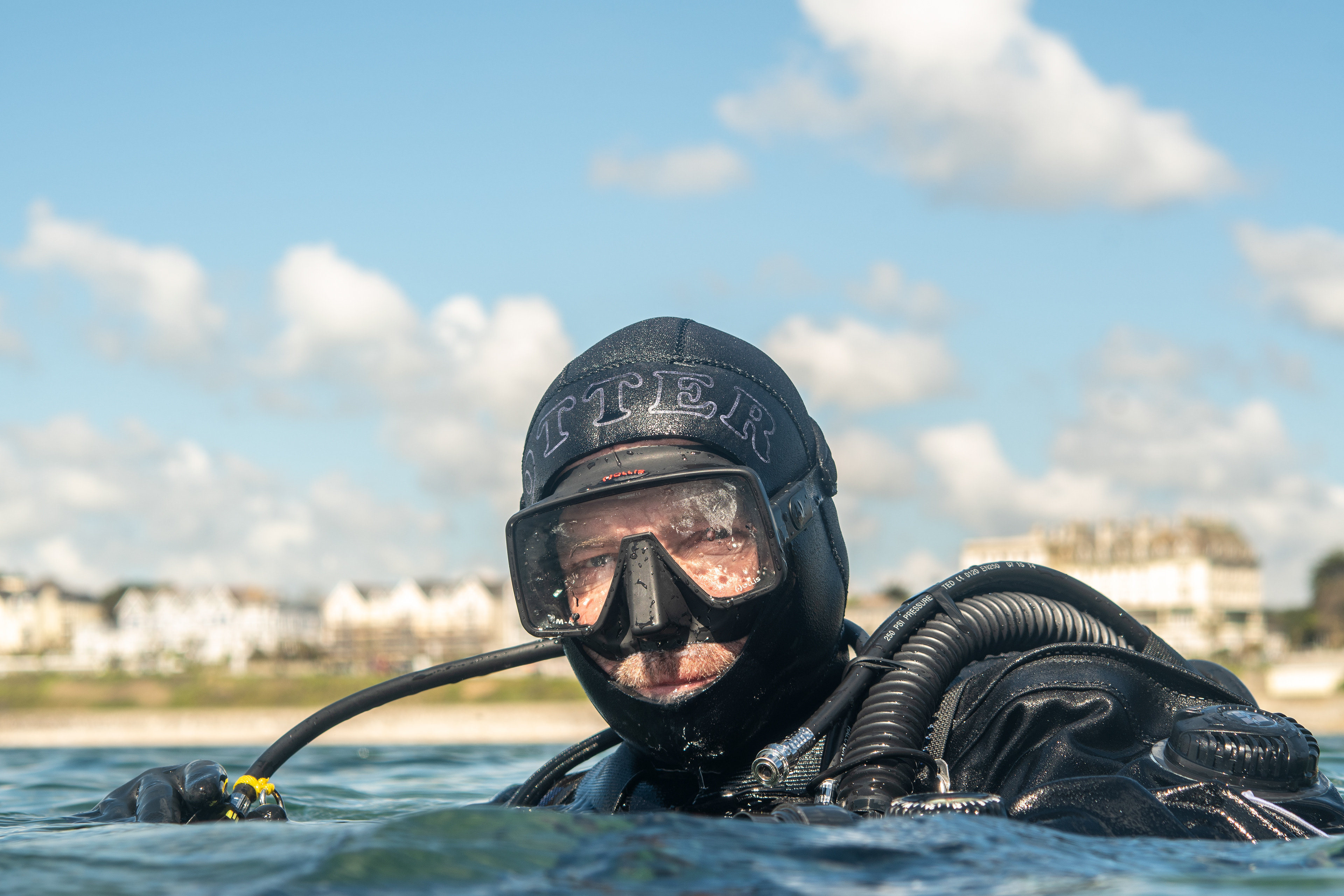Diver at Surface