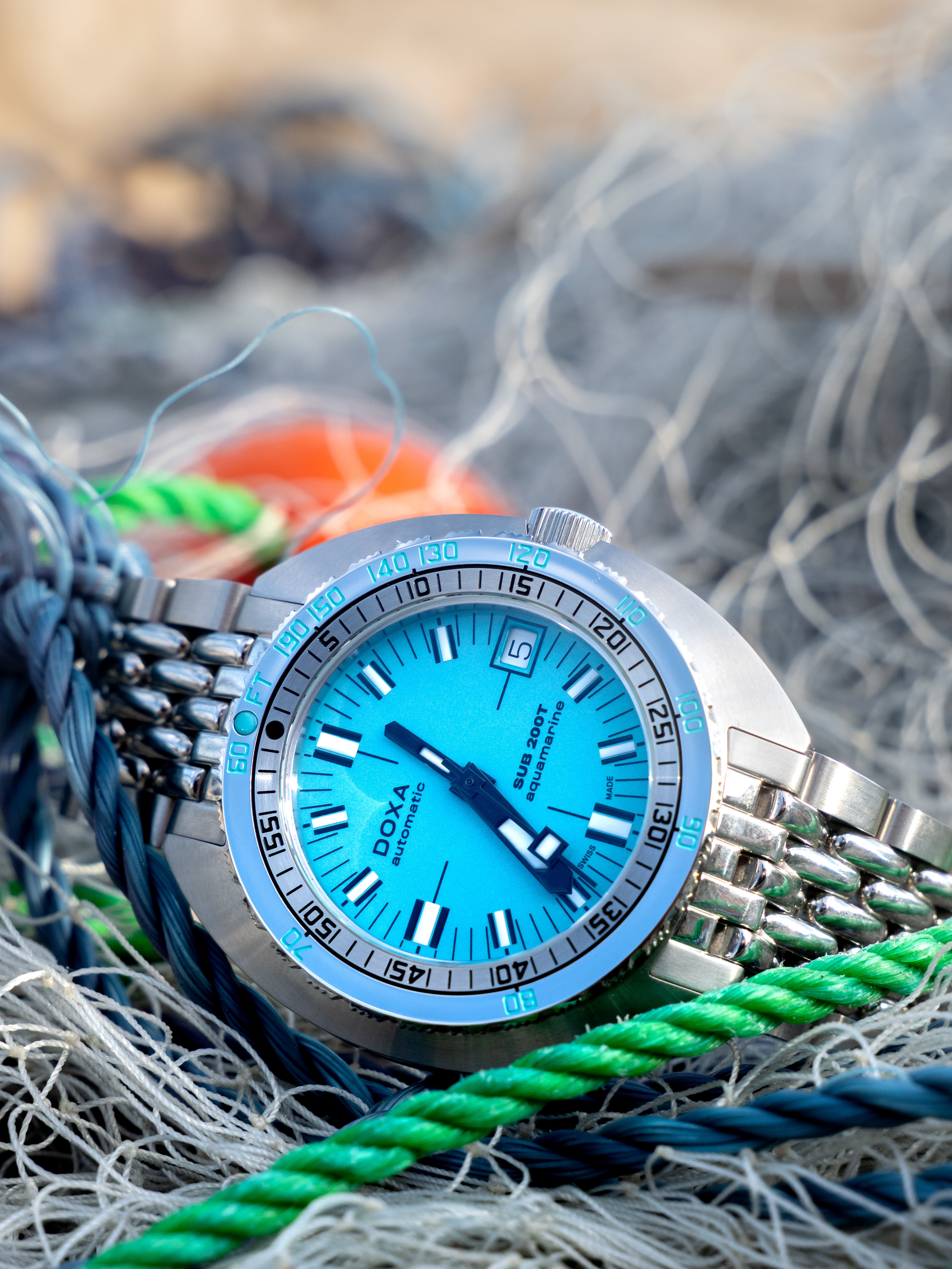 DOXA SUB 200T Aquamarine