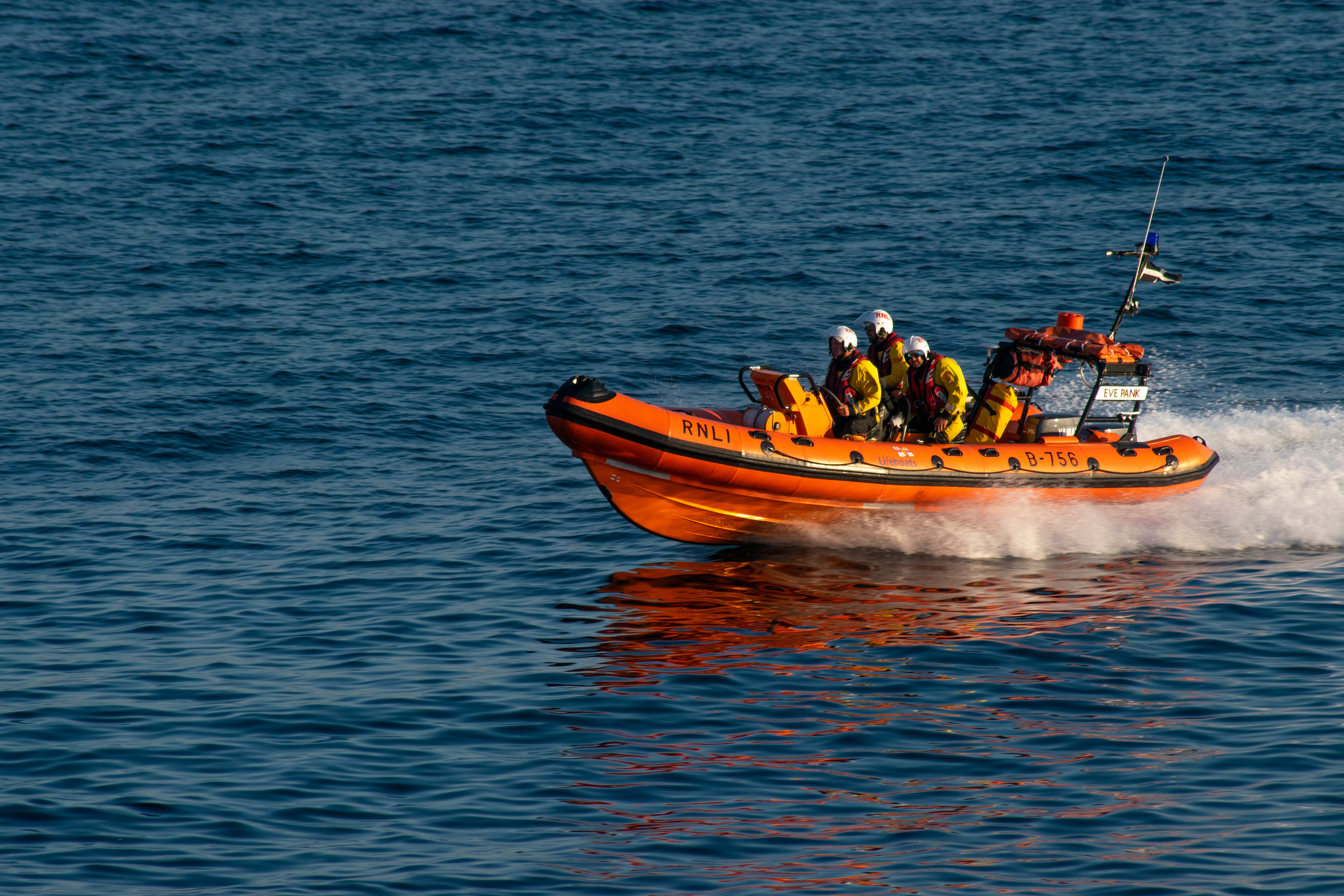 Falmouth RNLI B Atlantic 85 - "Eve Pank"