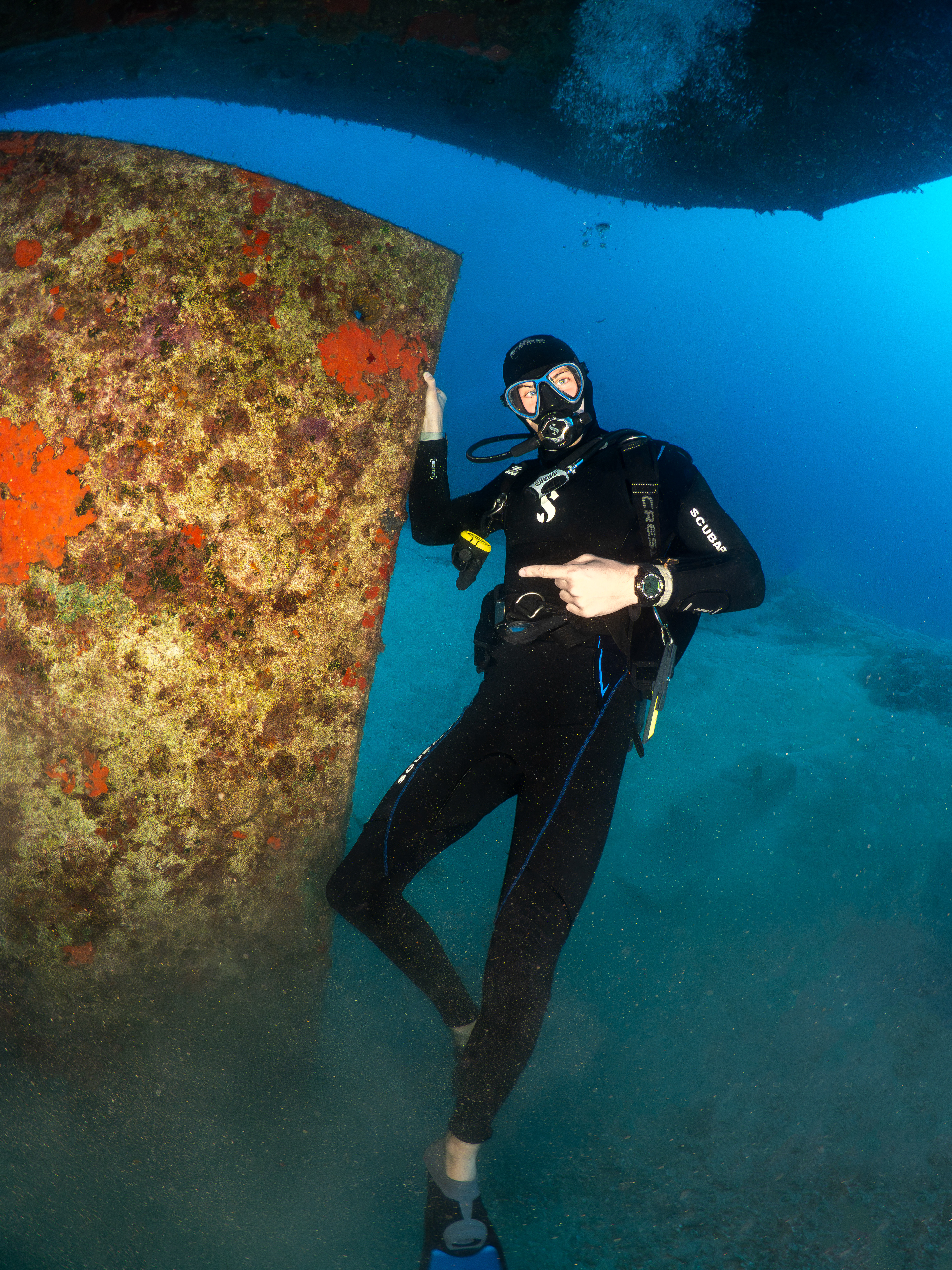 Um El Faroud Rudder & Diver