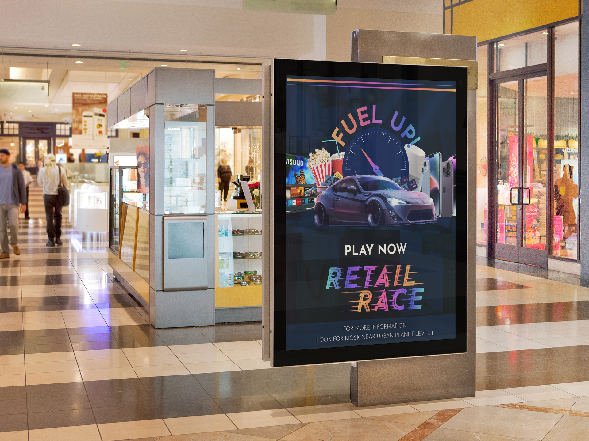 MALL POSTER MOCKUP