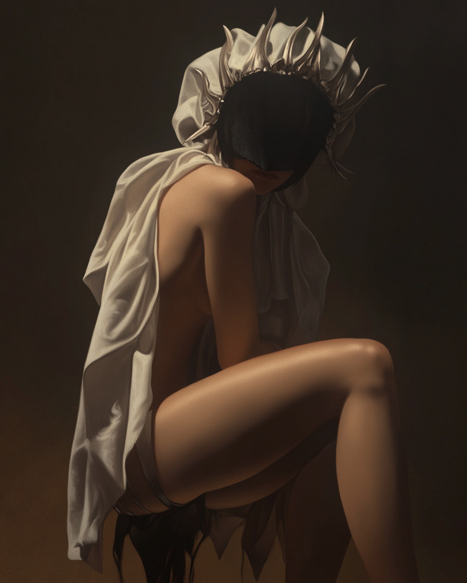 goddess, skin, baddiecore, foggy, surrealism, art --ar 4:5 --style raw --profile t9tfwly t33oh8q --v 6.1 Job ID: 7f2ed41c-7be5-4853-b75a-8a133c209675