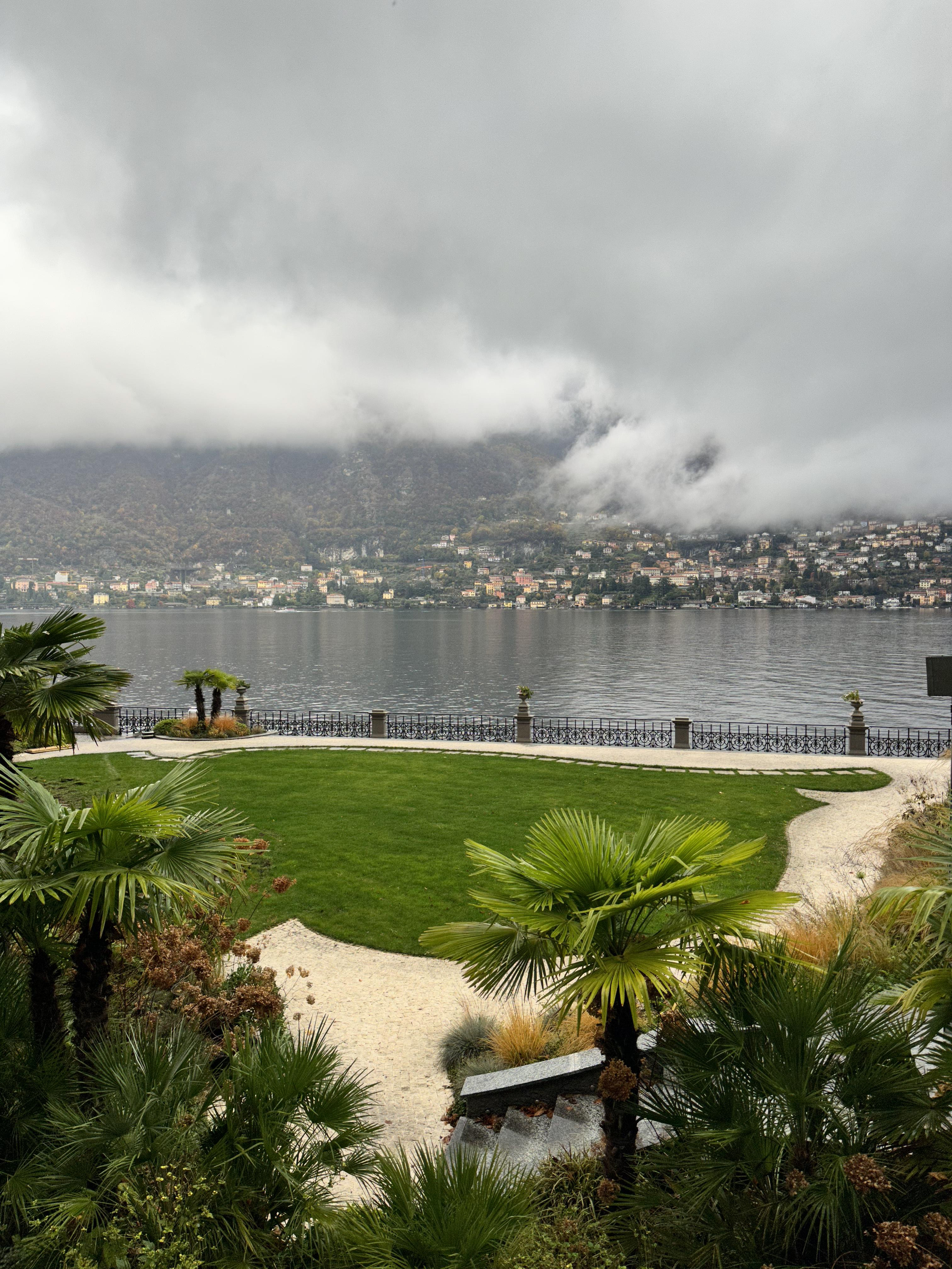 Lake Como in February