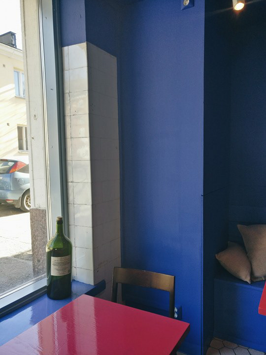 Blue & Raspberry