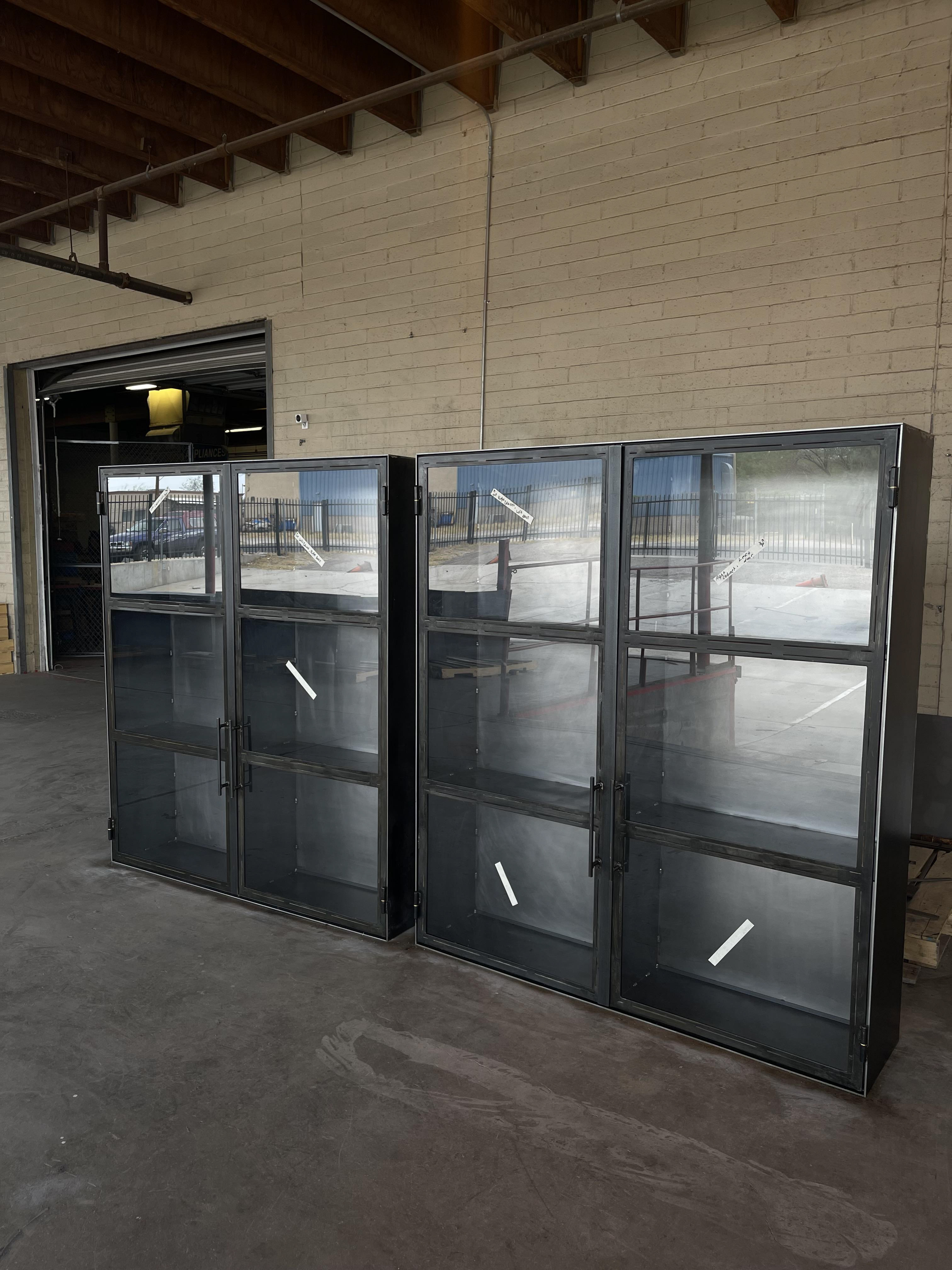Finished Tops with Glass Doors