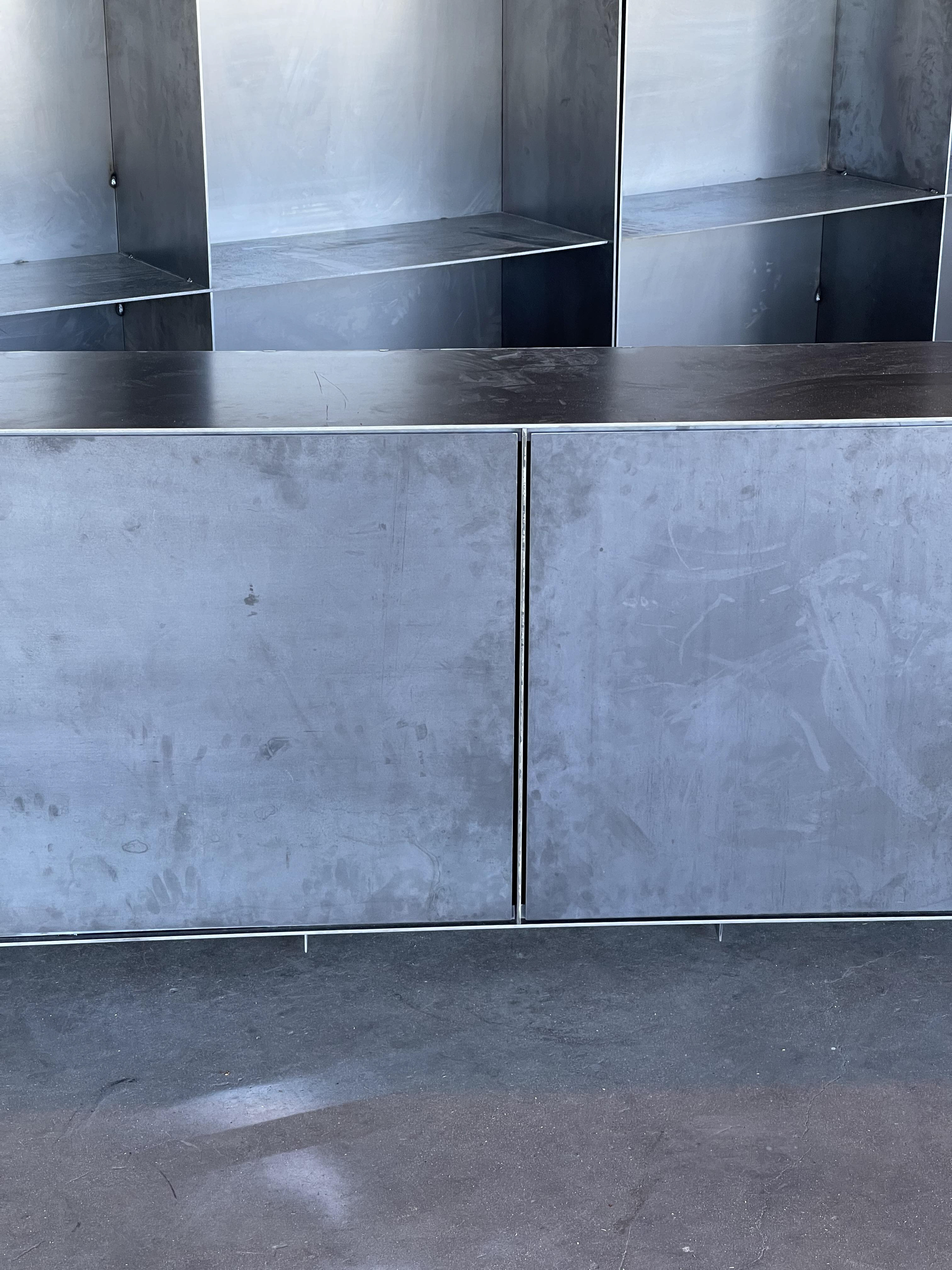 Unfinished steel base