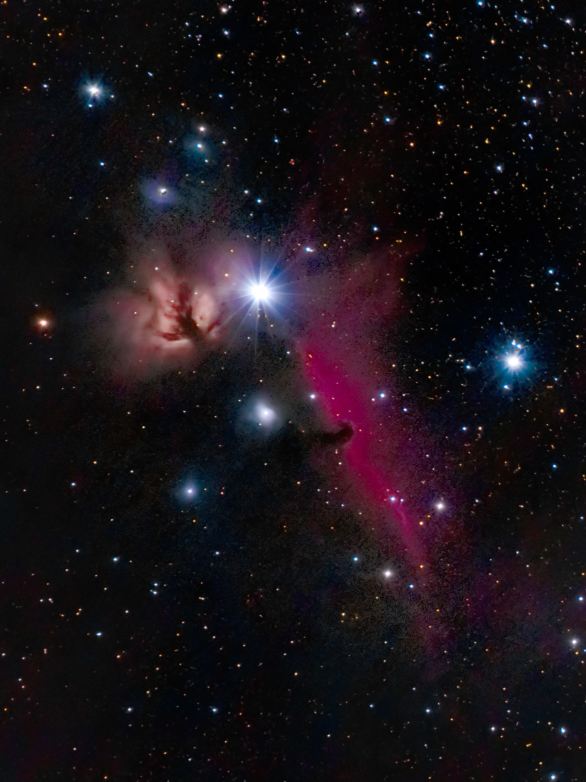 SIMPLE  =                    T / file does conform to FITS standardBITPIX  =                  -32 / number of bits per data pixelNAXIS   =                    3 / number of data axesNAXIS1  =                 3960 / length of data axis 1NAXIS2  =                 3139 / length of data axis 2NAXIS3  =                    3 / length of data axis 3EXTEND  =                    T / FITS dataset may contain extensionsCOMMENT   FITS (Flexible Image Transport System) format is defined in 'AstronomyCOMMENT   and Astrophysics', volume 376, page 359; bibcode: 2001A&amp;A...376..359HBZERO   =                   0. / Offset data range to that of unsigned shortBSCALE  =                   1. / Default scaling factorPROGRAM = 'Siril 1.4.0-rc1'    / Software that created this HDUFILENAME= 'DS3_8199.tif'DATE    = '2025-11-26T13:27:24' / UTC date that FITS file was createdDATE-OBS= '2025-11-26T06:46:50' / YYYY-MM-DDThh:mm:ss observation start, UTROWORDER= 'TOP-DOWN'           / Order of the rows in image arrayEXPTIME = 5.42414451450352E-315 / [s]  Exposure time durationAPERTURE= 5.34643470770547E-315 / Aperture of the instrumentFOCALLEN=              191.119 / [mm]  Focal lengthXBINNING=                    1 / Camera binning modeYBINNING=                    1 / Camera binning modeXPIXSZ  =                 5.34 / [um] Pixel X axis sizeYPIXSZ  =                 5.34 / [um] Pixel Y axis sizeSTACKCNT=                  201 / Stack framesLIVETIME=                   0. / [s] Exposure time after deadtime correctionEXPSTART=     2461005.78252315 / [JD] Exposure start time (standard Julian date)EXPEND  =     2461005.79364583 / [JD] Exposure end time (standard Julian date)OBJCTRA = '05 36 37.710'       / [H M S] Image center Right AscensionOBJCTDEC= '-03 40 37.206'      / [D M S] Image center DeclinationRA      =      84.157126139486 / [deg] Image center Right AscensionDEC     =    -3.67700153859913 / [deg] Image center DeclinationCTYPE1  = 'RA---TAN-SIP'       / TAN (gnomi