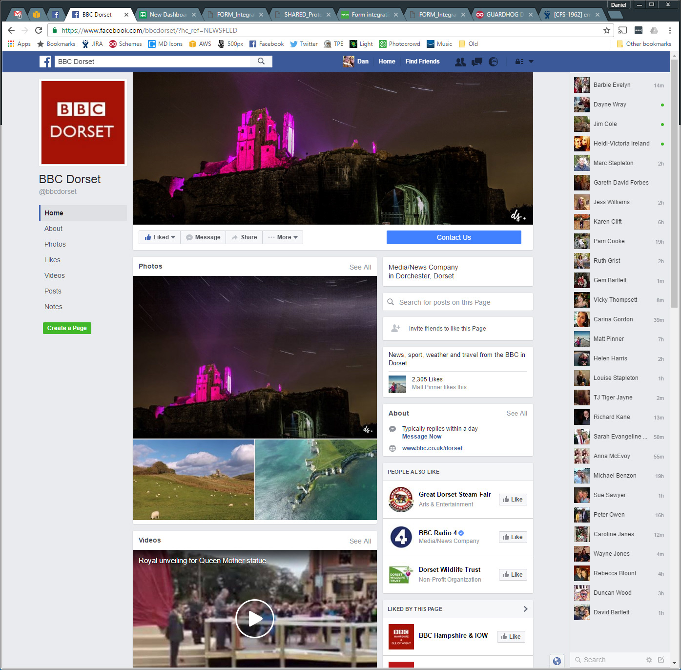 2016 - Nov 29th - BBC Dorset Cover