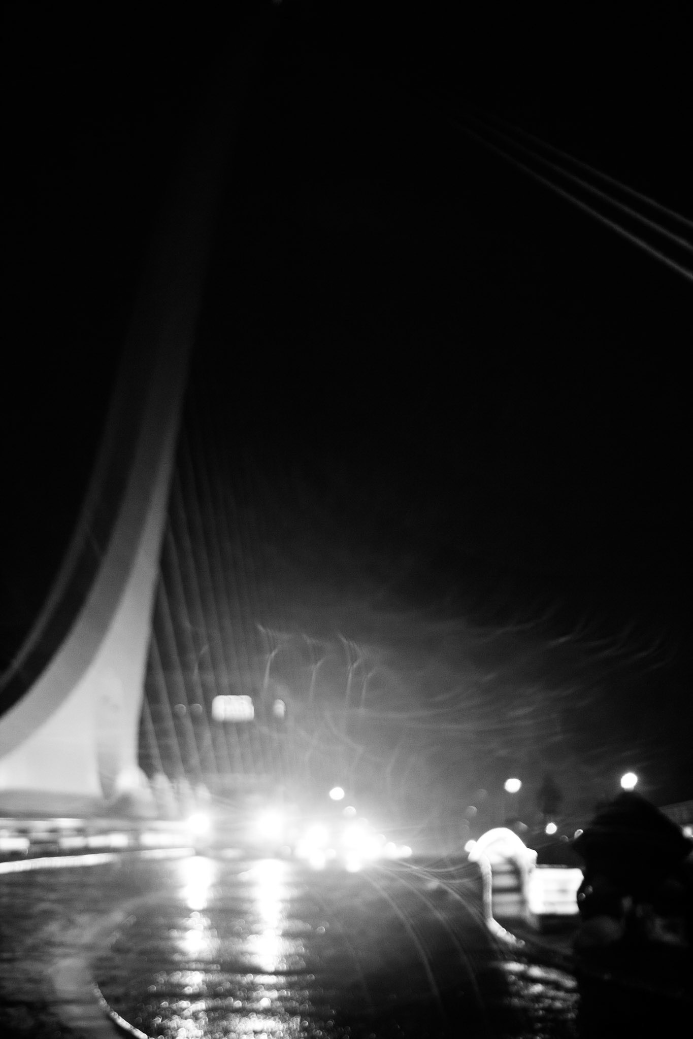 Blurry, rainy and accidental