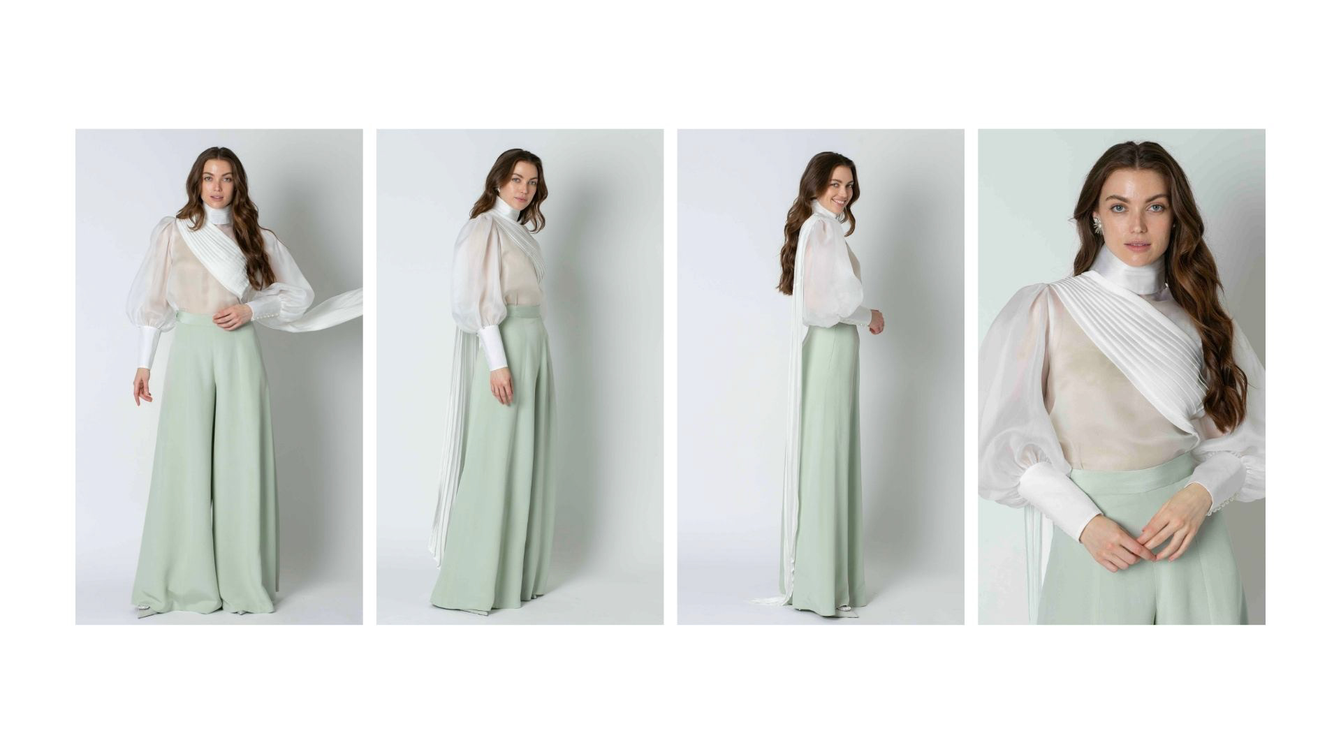 Custom made top and trousers