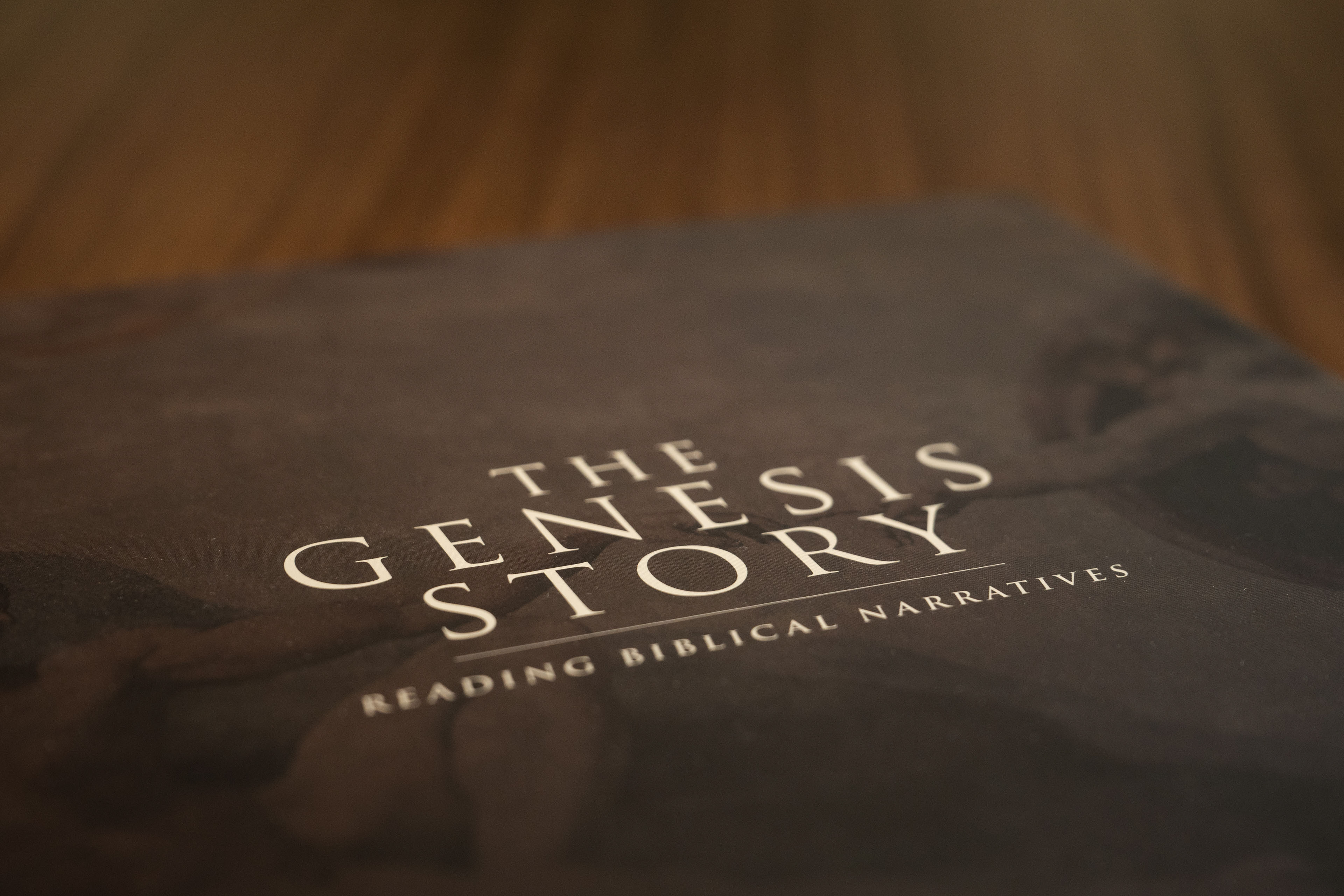 The Genesis Story: Reading Biblical Narratives - Front Cover Closeup