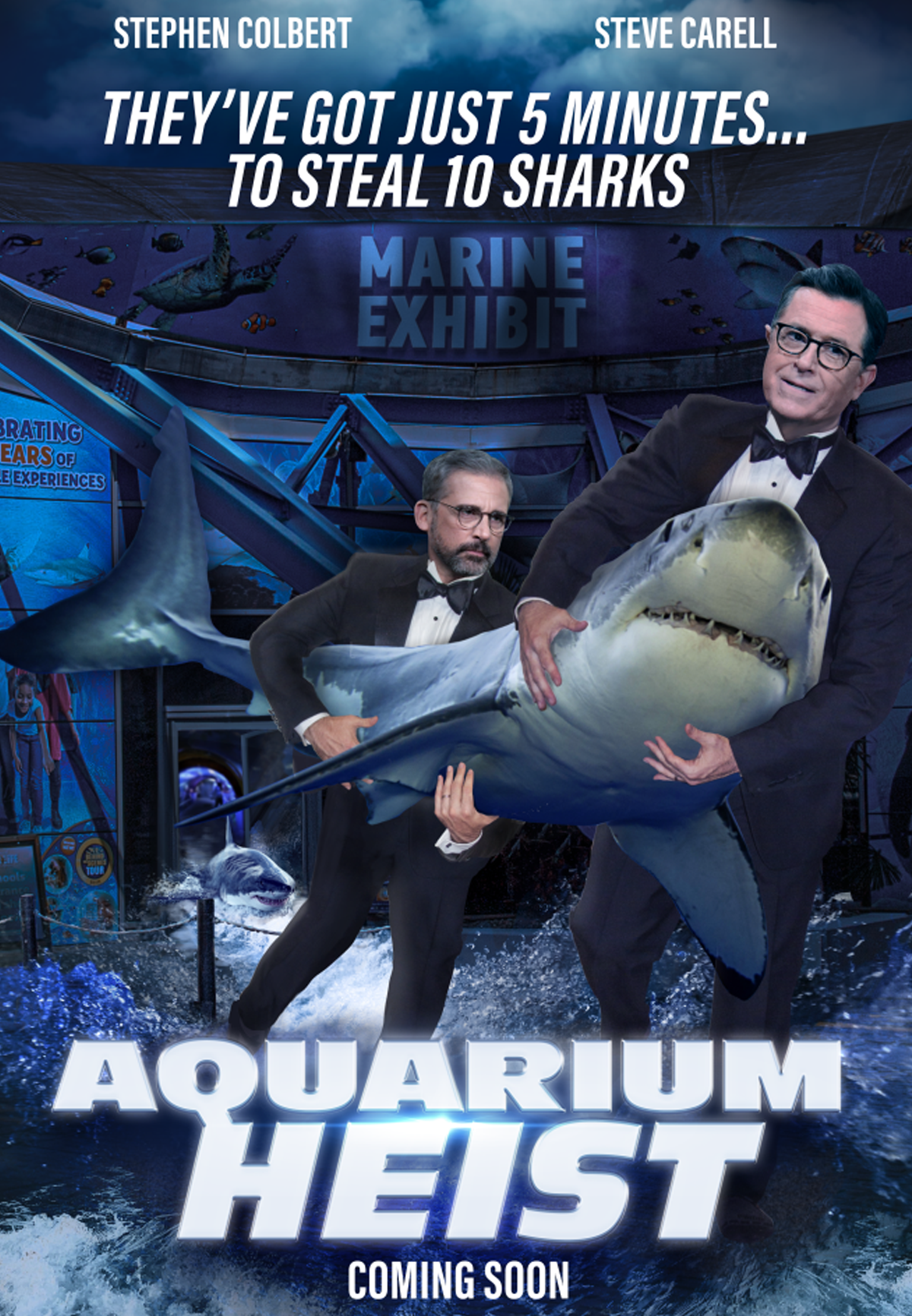Aquarium Heist with Steve Carell