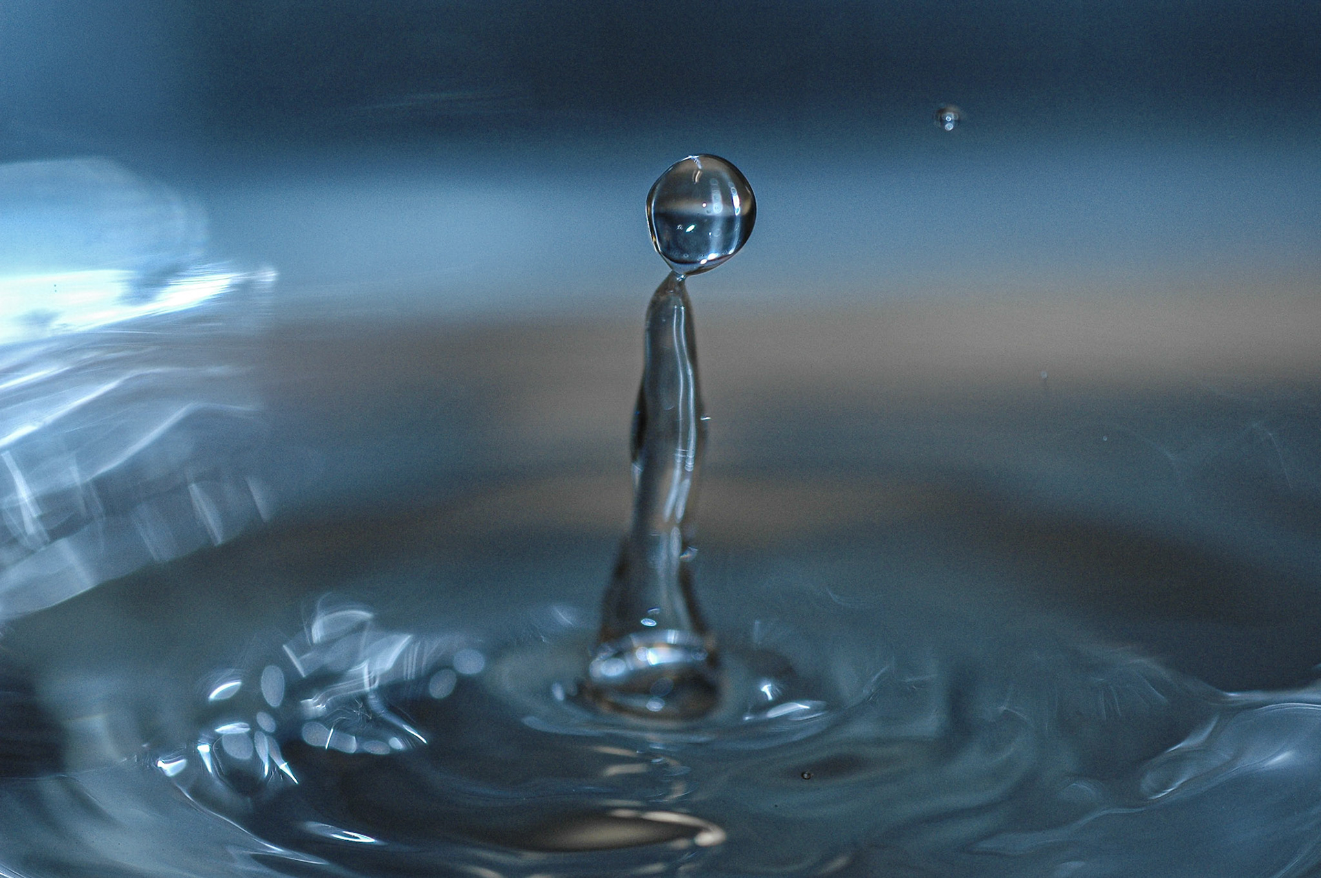 Wassertropfen Makro