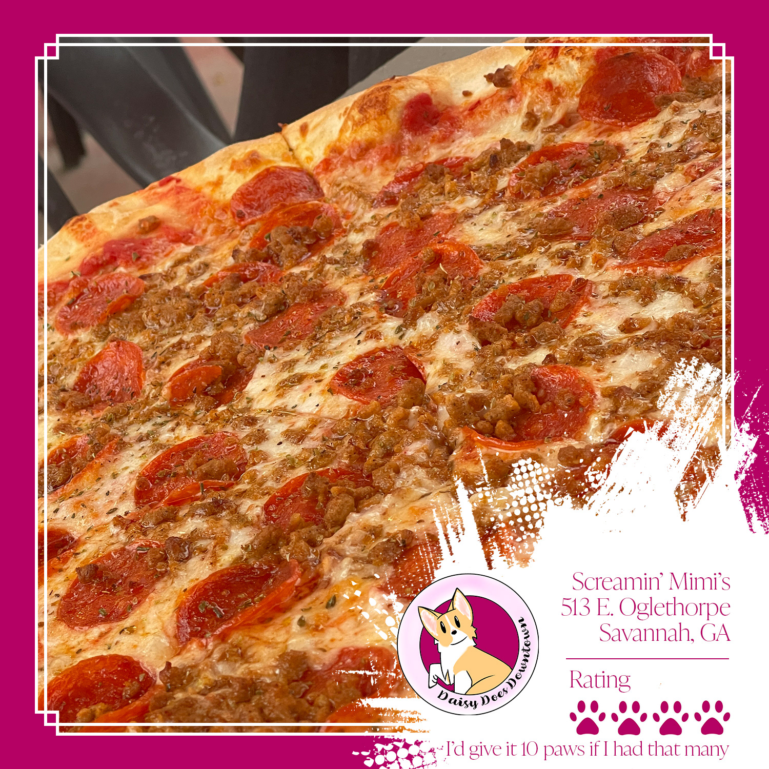 THE BEST PIZZA IN SAVANNAH! Pet-friendly patio, delicious food, great staff!