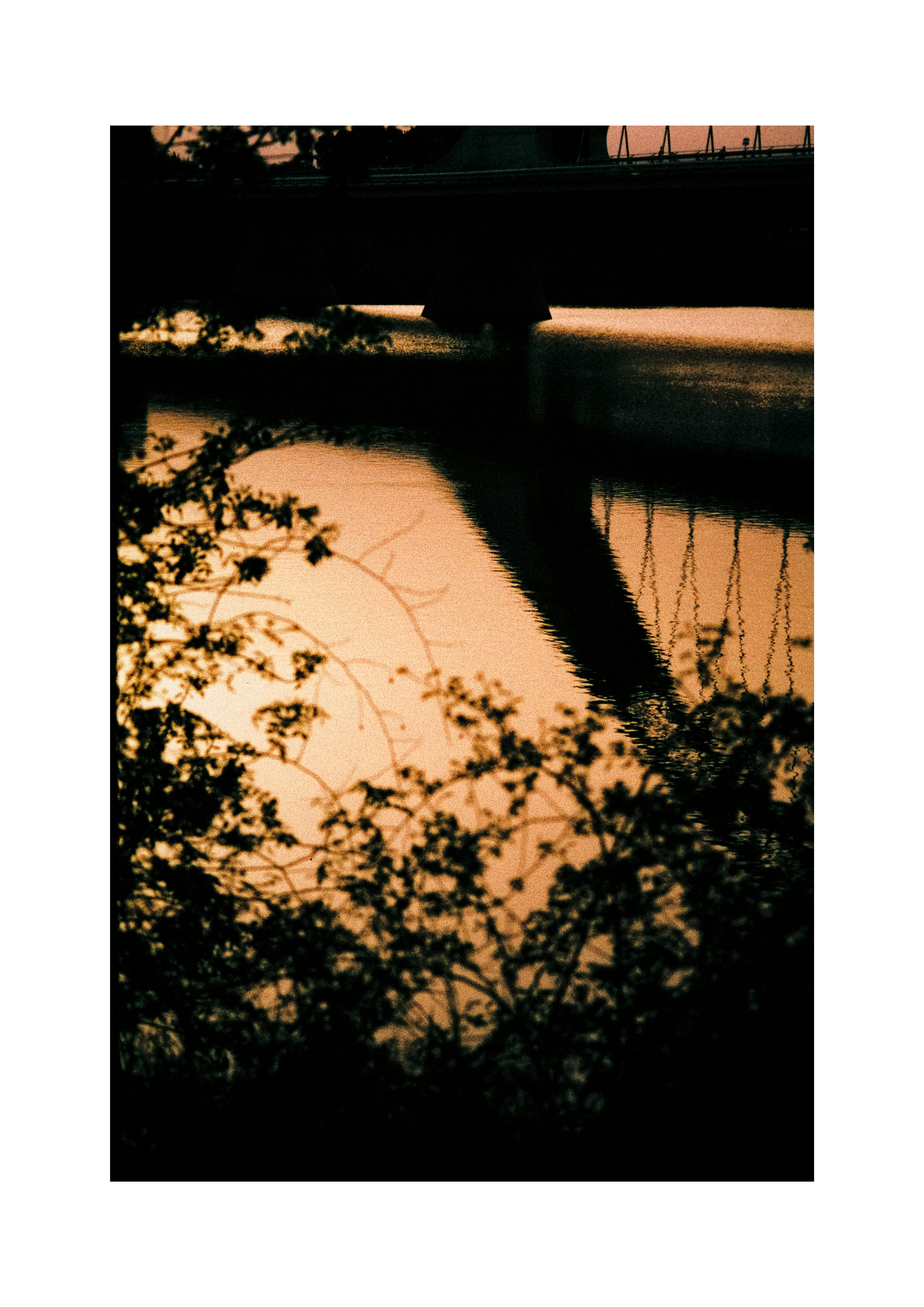 Sunset and the Lusitania Bridge