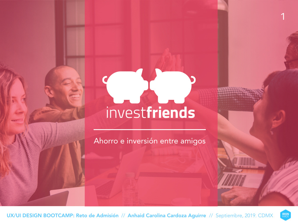 InvestFriends project cover and logo