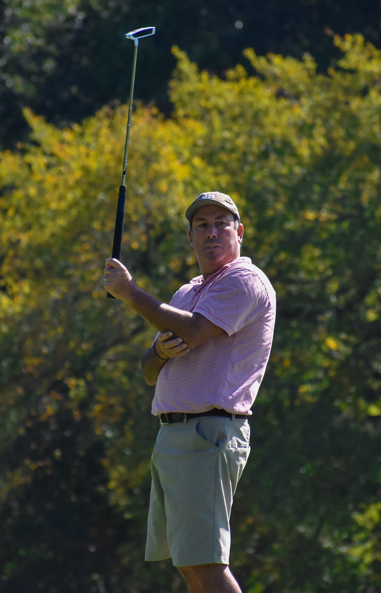 Celebration -- A time lapse -- Jay Serrao's 48-foot birdie putt. Click through.