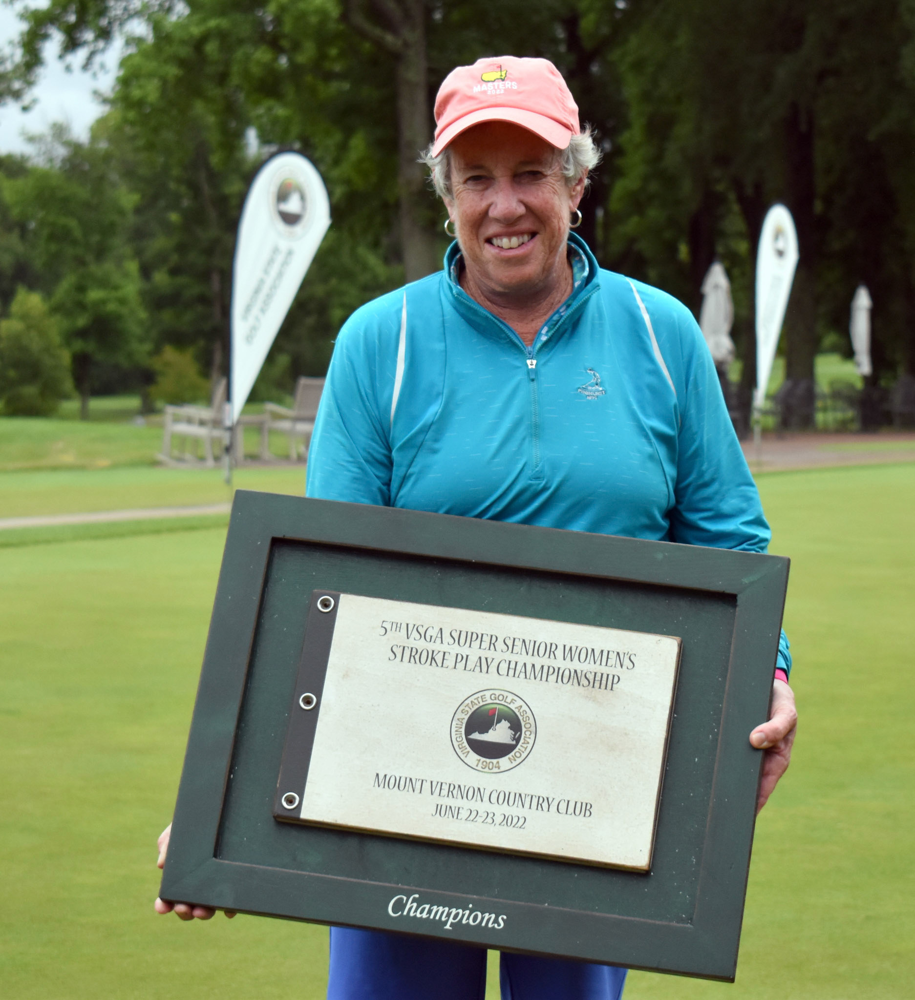 Super Senior Women's Stroke Play winner Linda DiVall