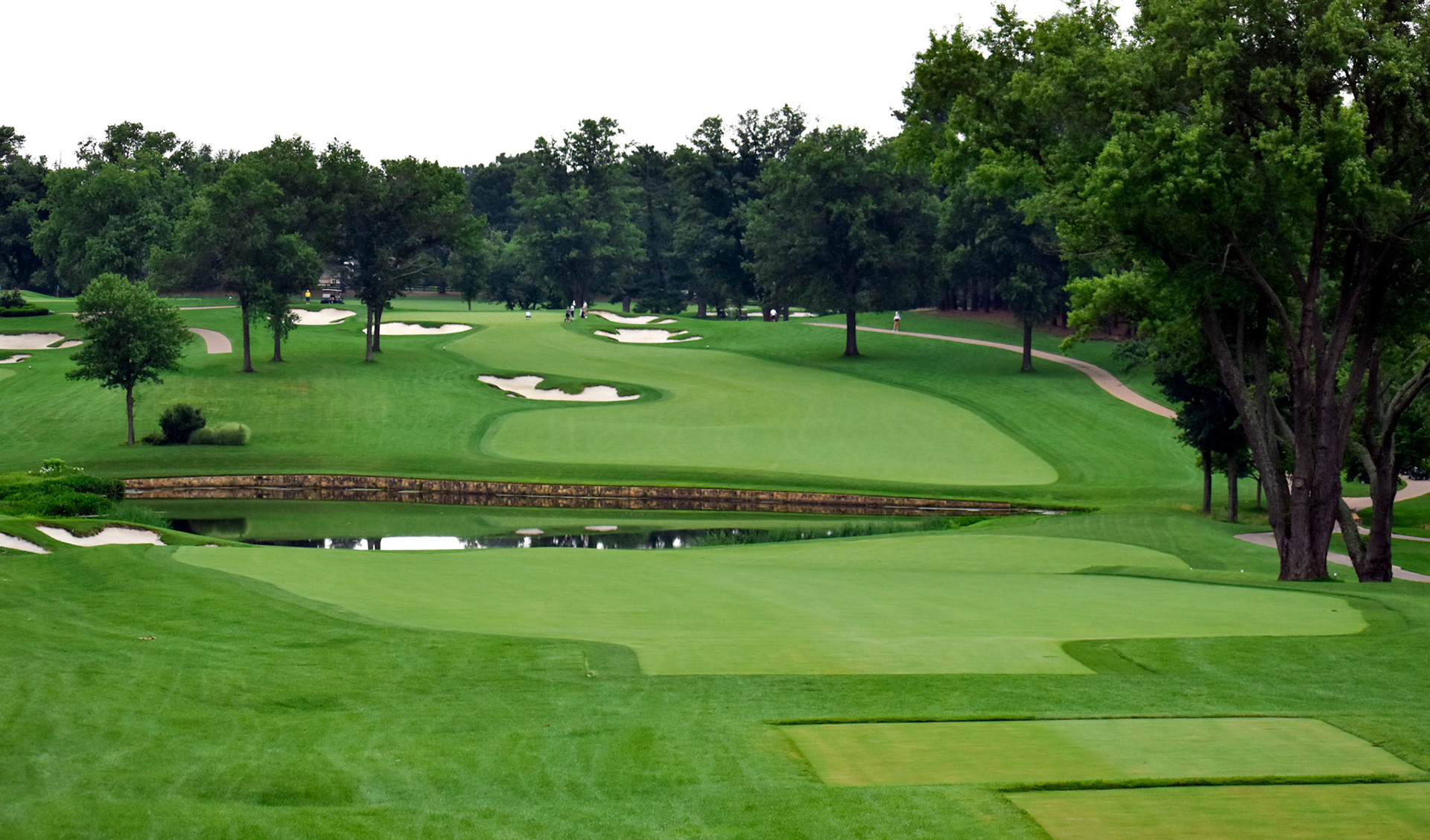 The view down No. 9 at River Bend