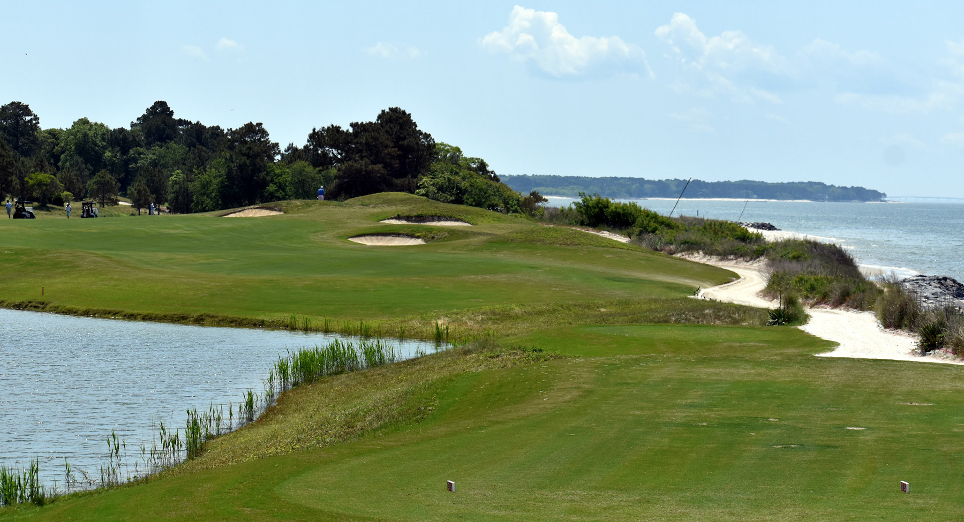 The great view off No. 5 tee on the Nicklaus Course.