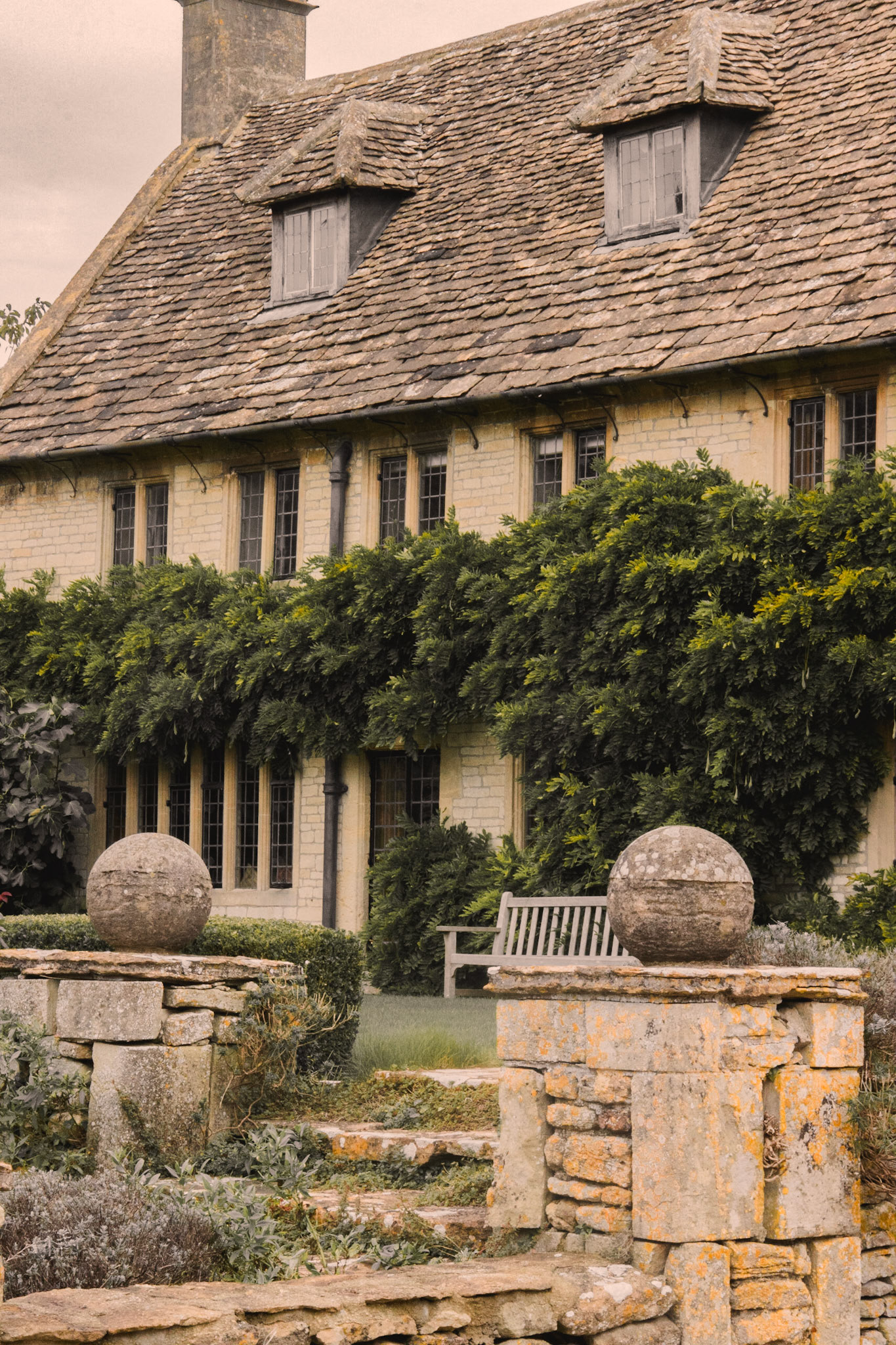 The Close House, detail